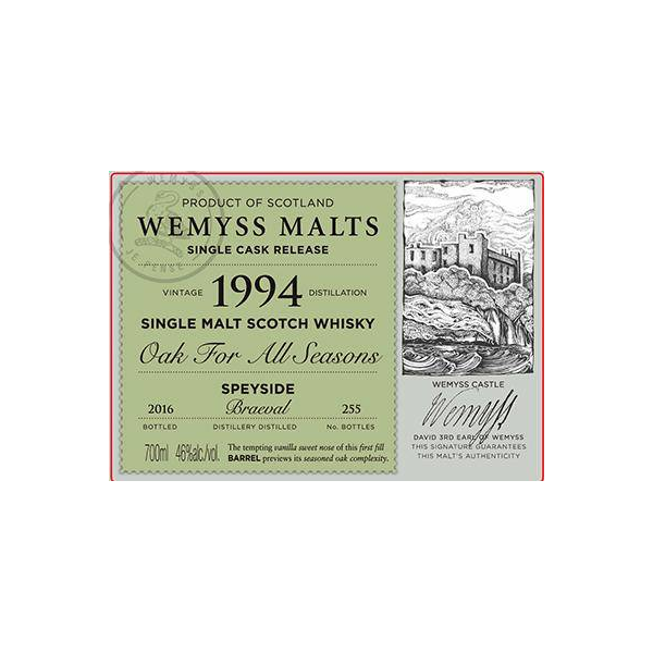 Braeval 1994 22 Years Single Malt Whisky 2