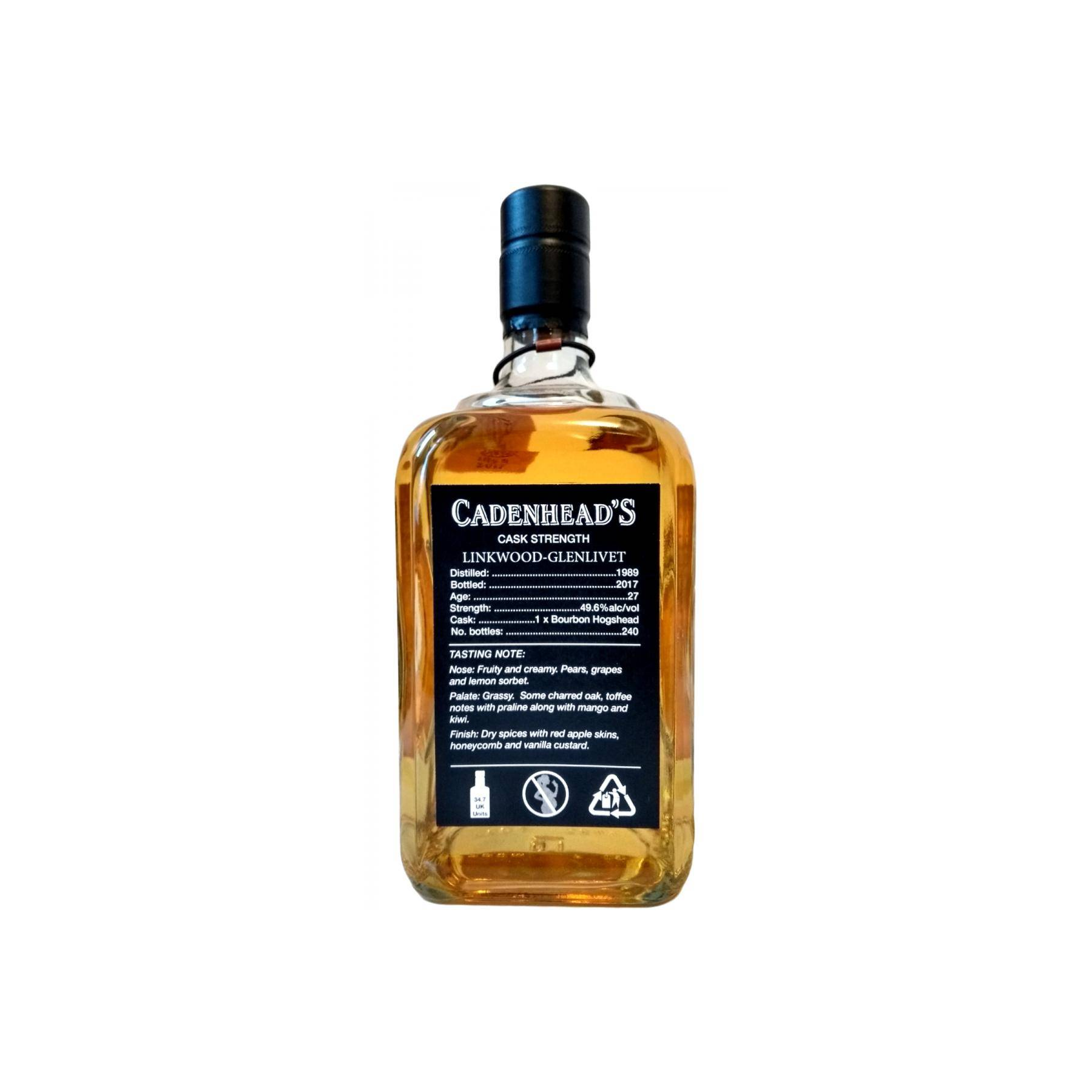 Linkwood Single Cask 1989 27 Years Single Malt Whisky 2