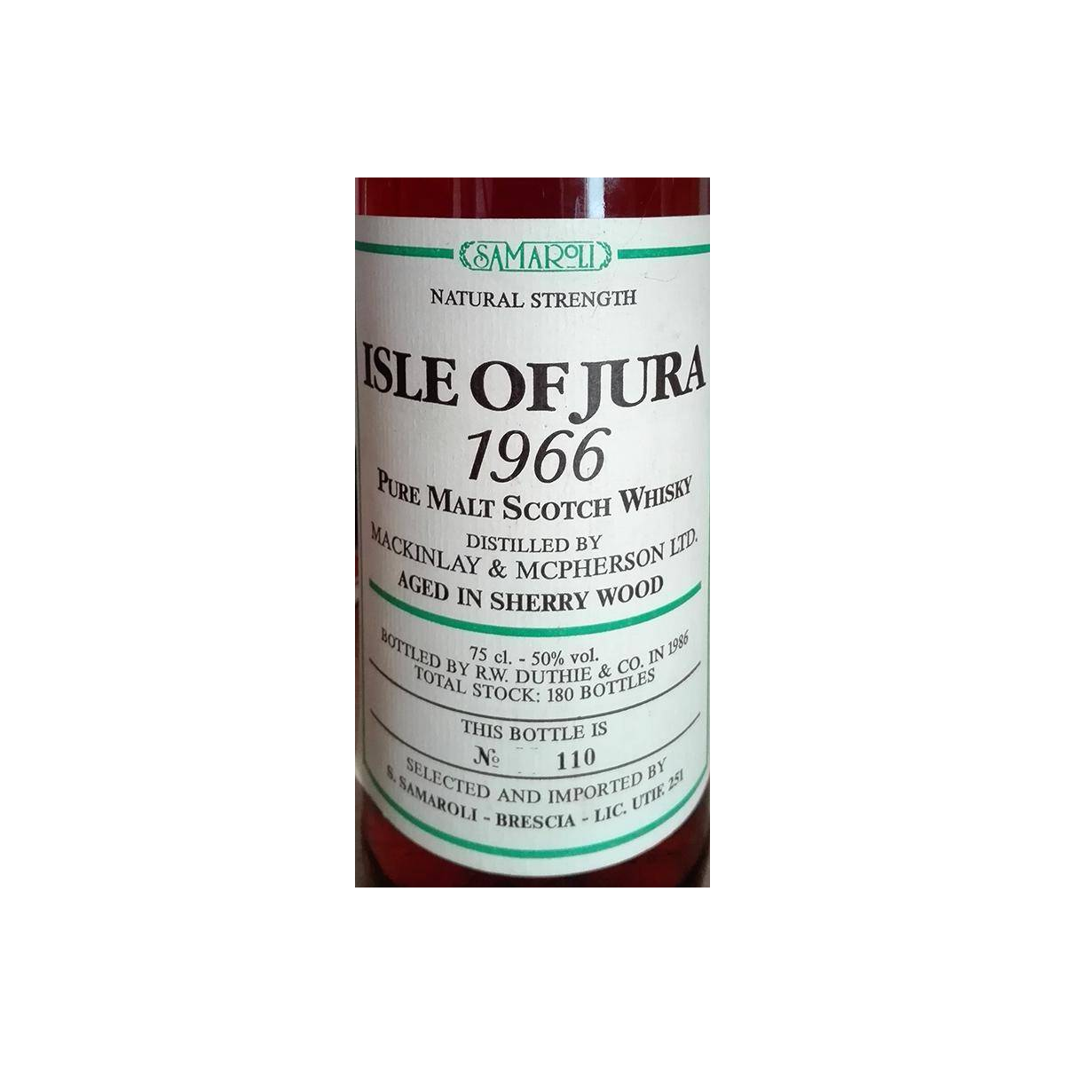 Jura 1966 20 Years Single Malt Whisky 2