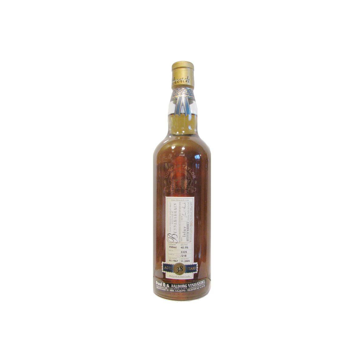 Bunnahabhain 1967 38 Years Single Malt Whisky