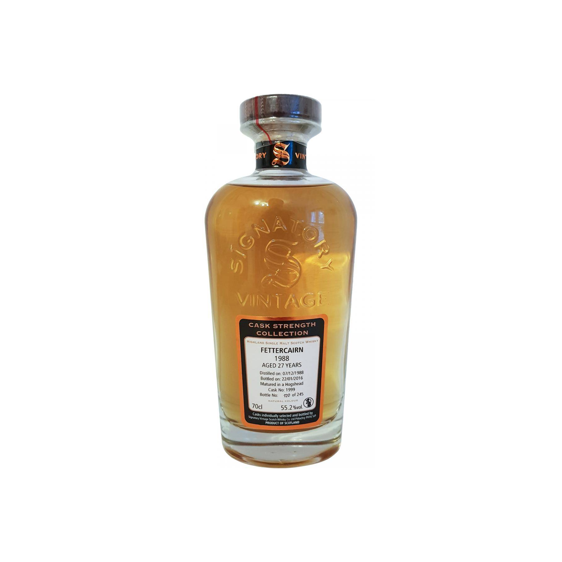 Fettercairn Cask Strength Collection 1988 27 Years Single Malt Whisky