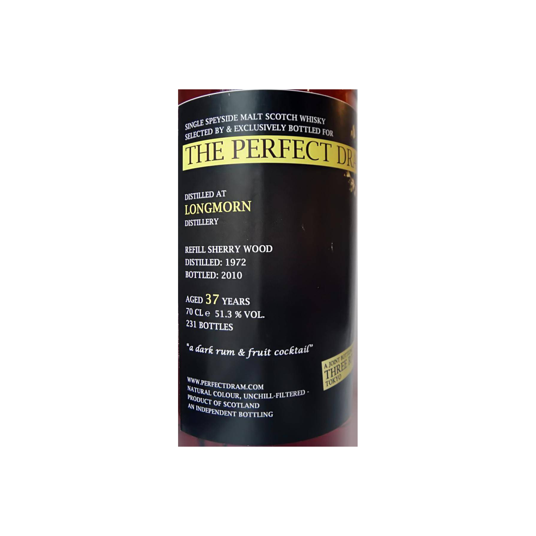 Longmorn 1972 37 Years Single Malt Whisky 3