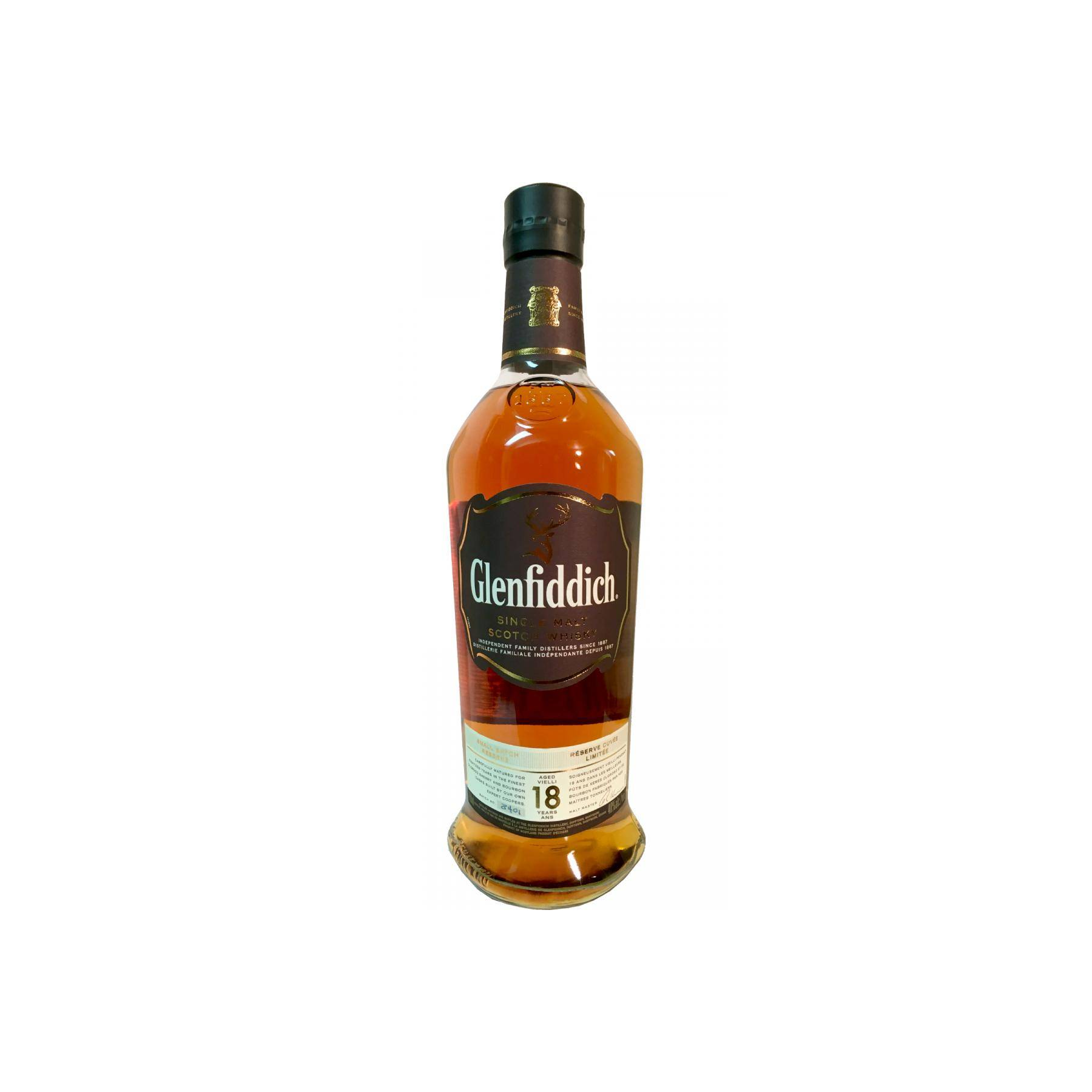 Glenfiddich 18 Years Single Malt Whisky