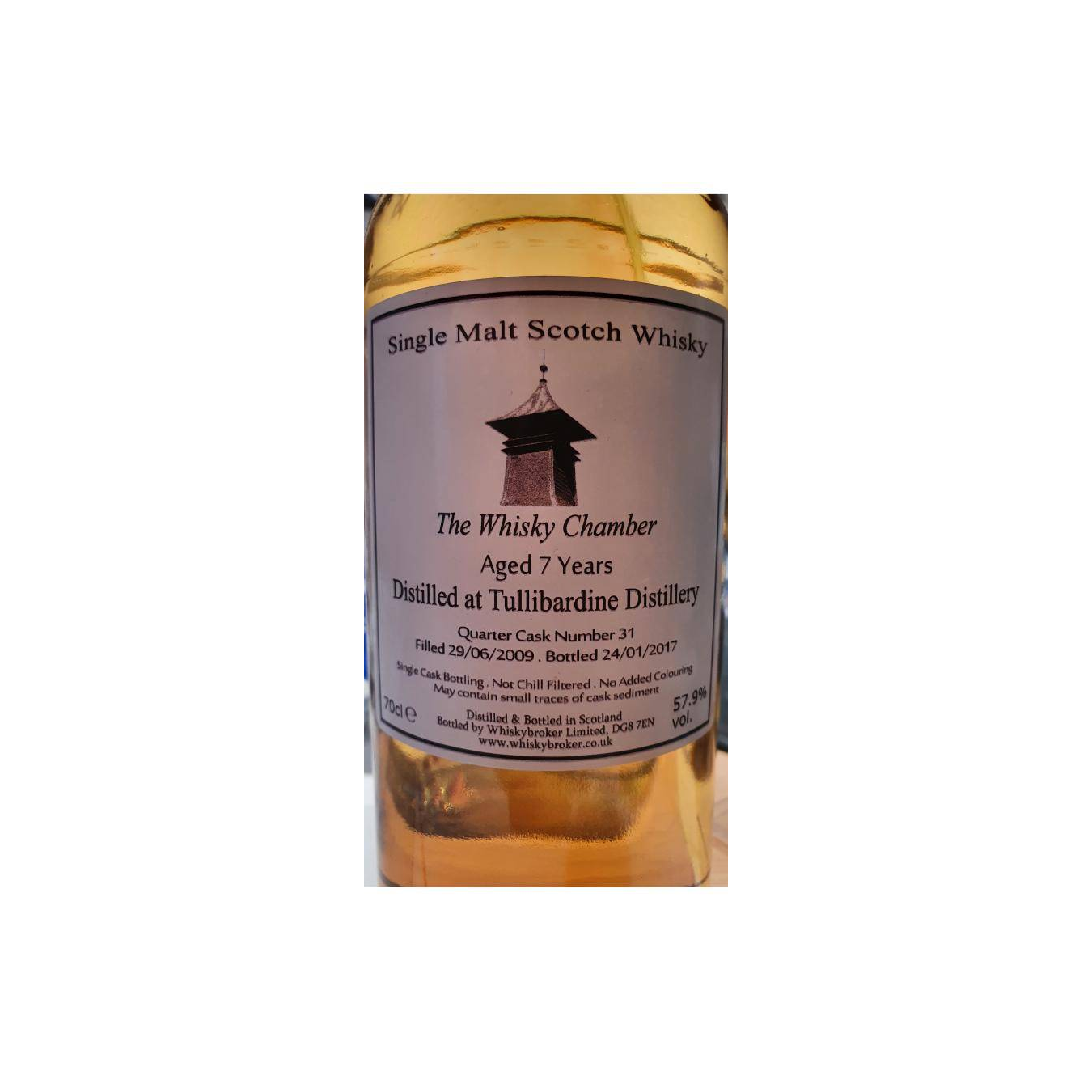 Tullibardine Individual Cask Bottling 2009 7 Years Single Malt Whisky 3