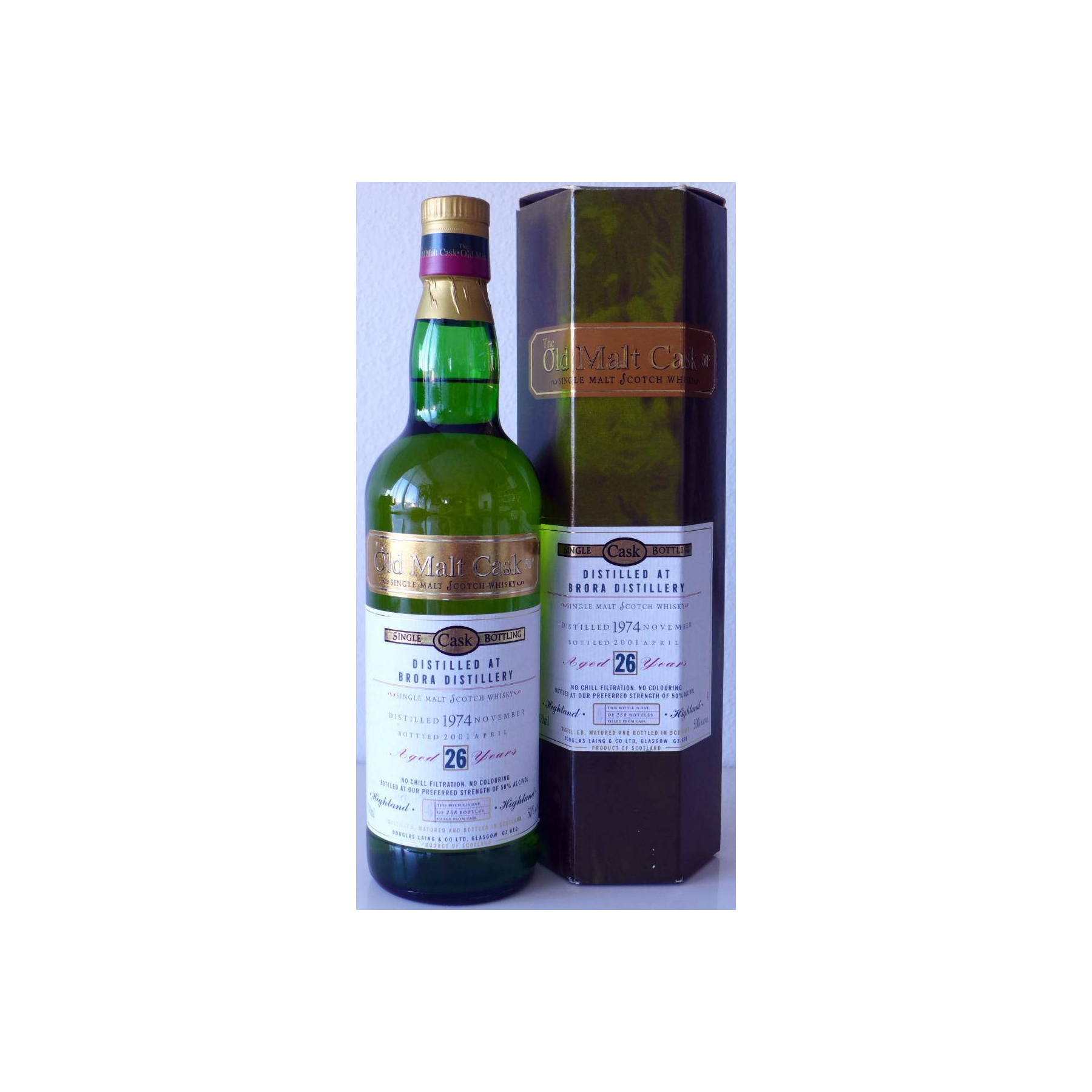 Brora Old Malt Cask 1974 26 Years Single Malt Whisky 3