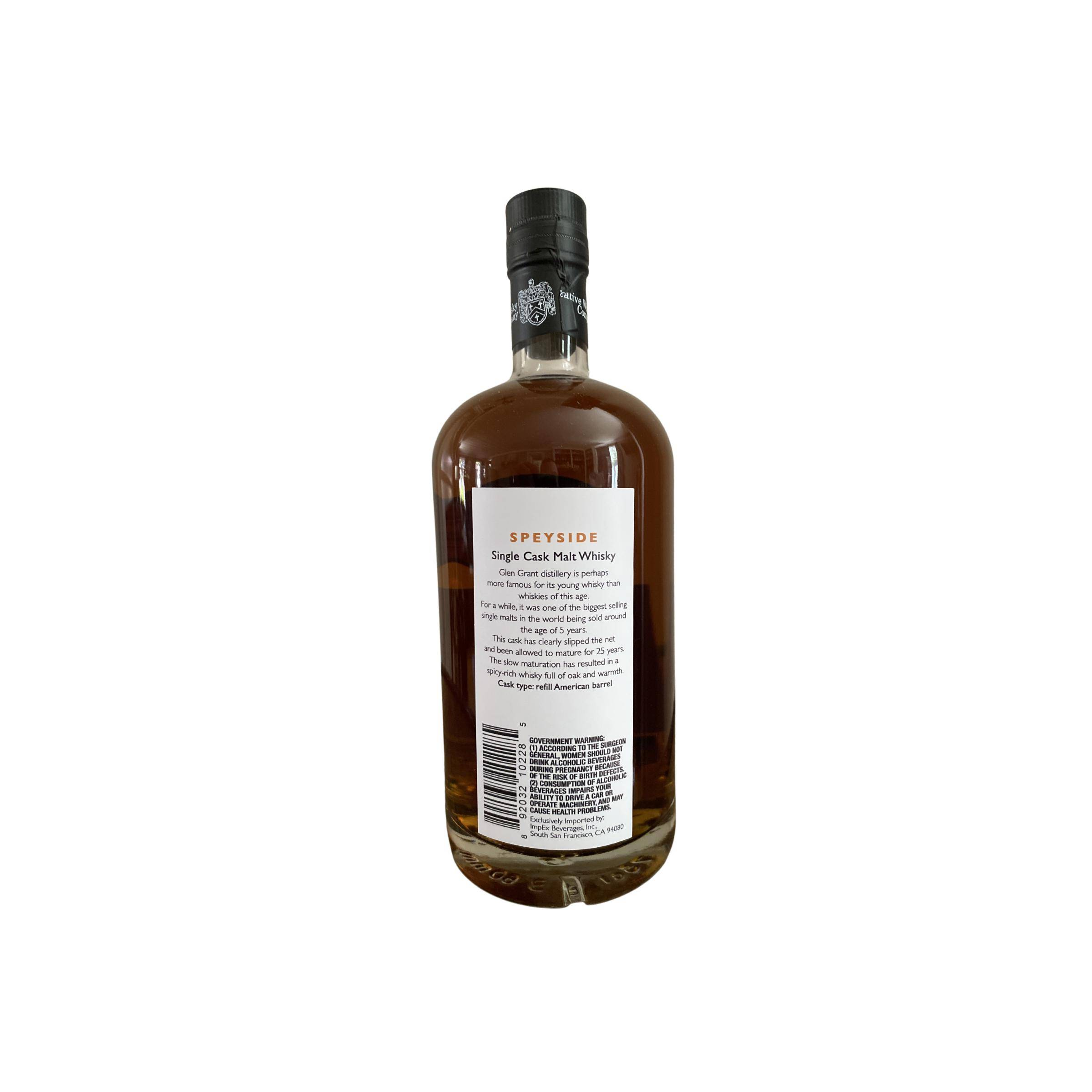 Glen Grant 1990 25 Years Single Malt Whisky 2