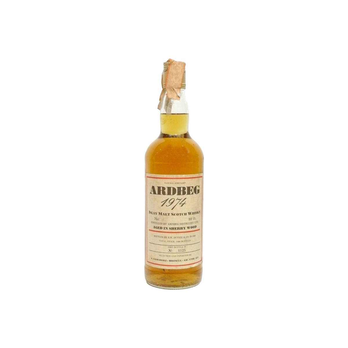 Ardbeg 1974 9 Years Single Malt Whisky