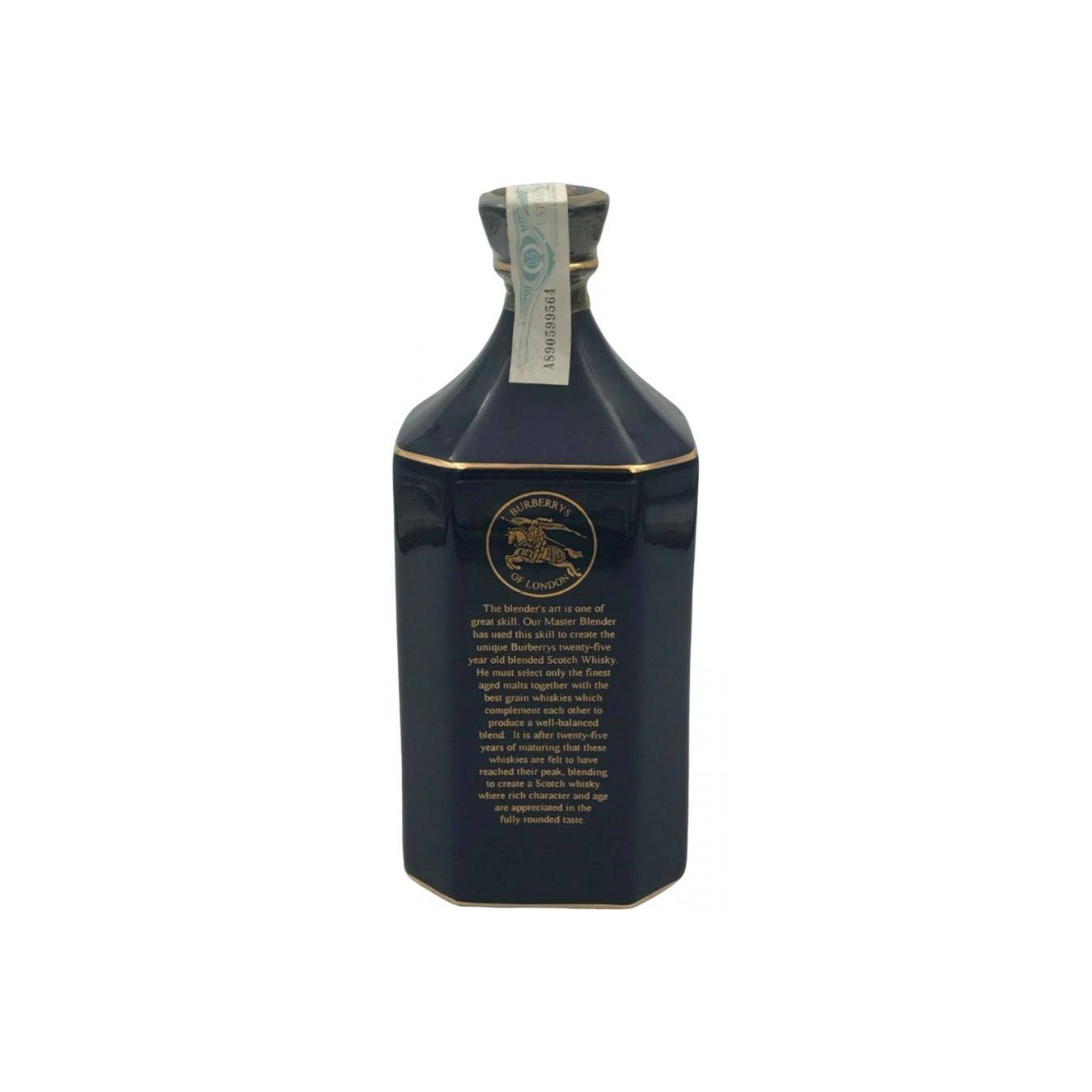 Burberrys' 25 Years Blended Whisky 2