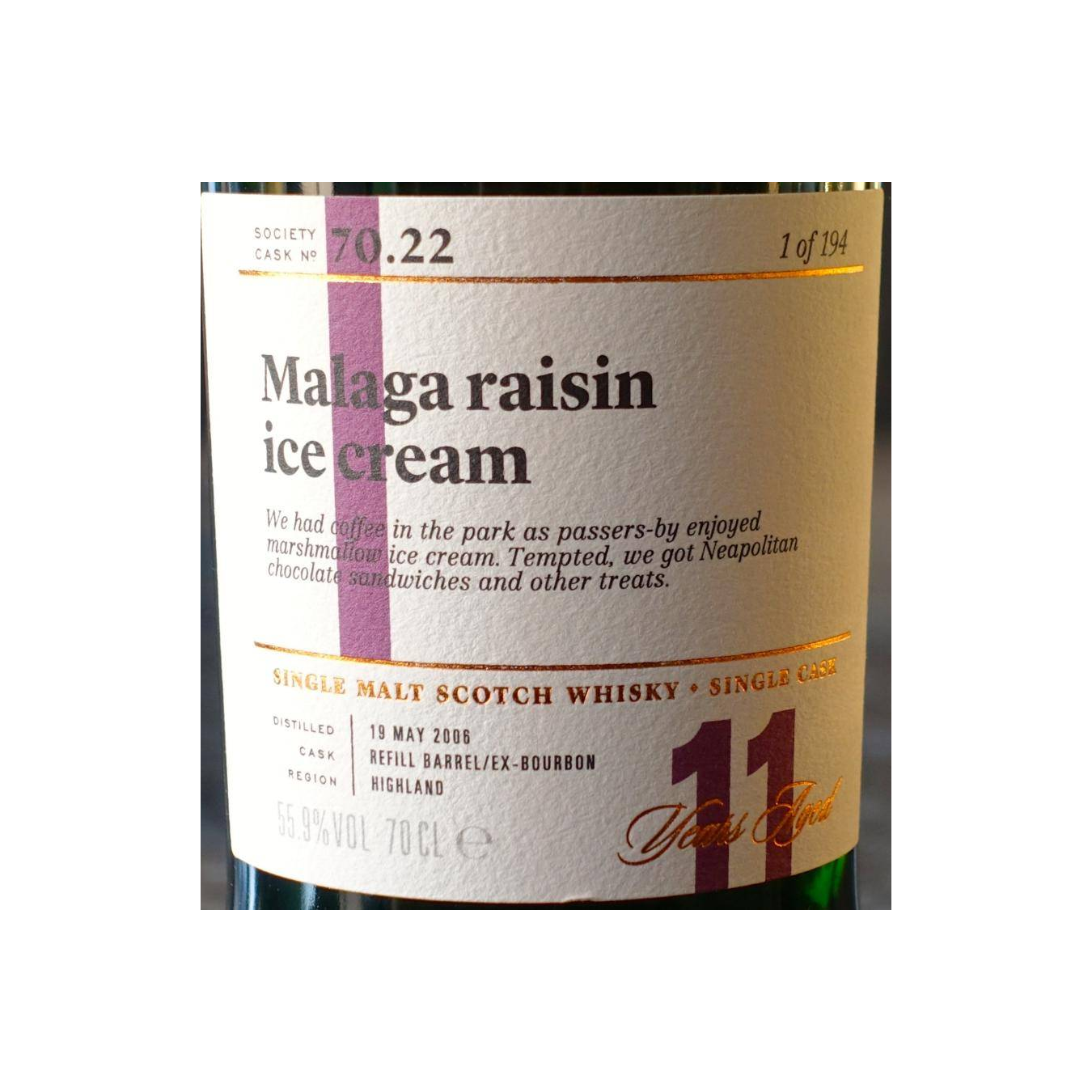 The Scotch Malt Whisky Society 2006 11 Years Single Malt Whisky 2