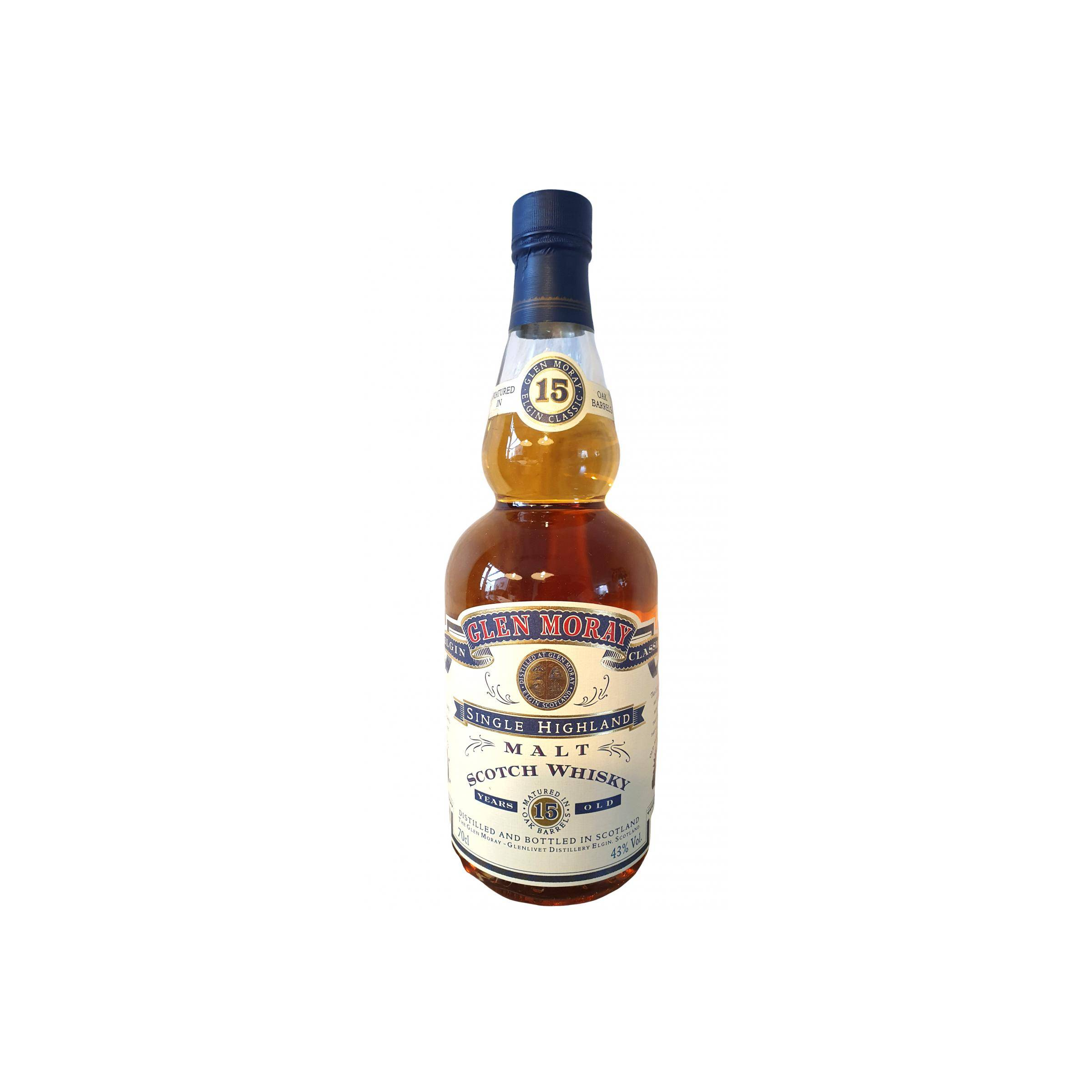 Glen Moray 15 Years Single Malt Whisky