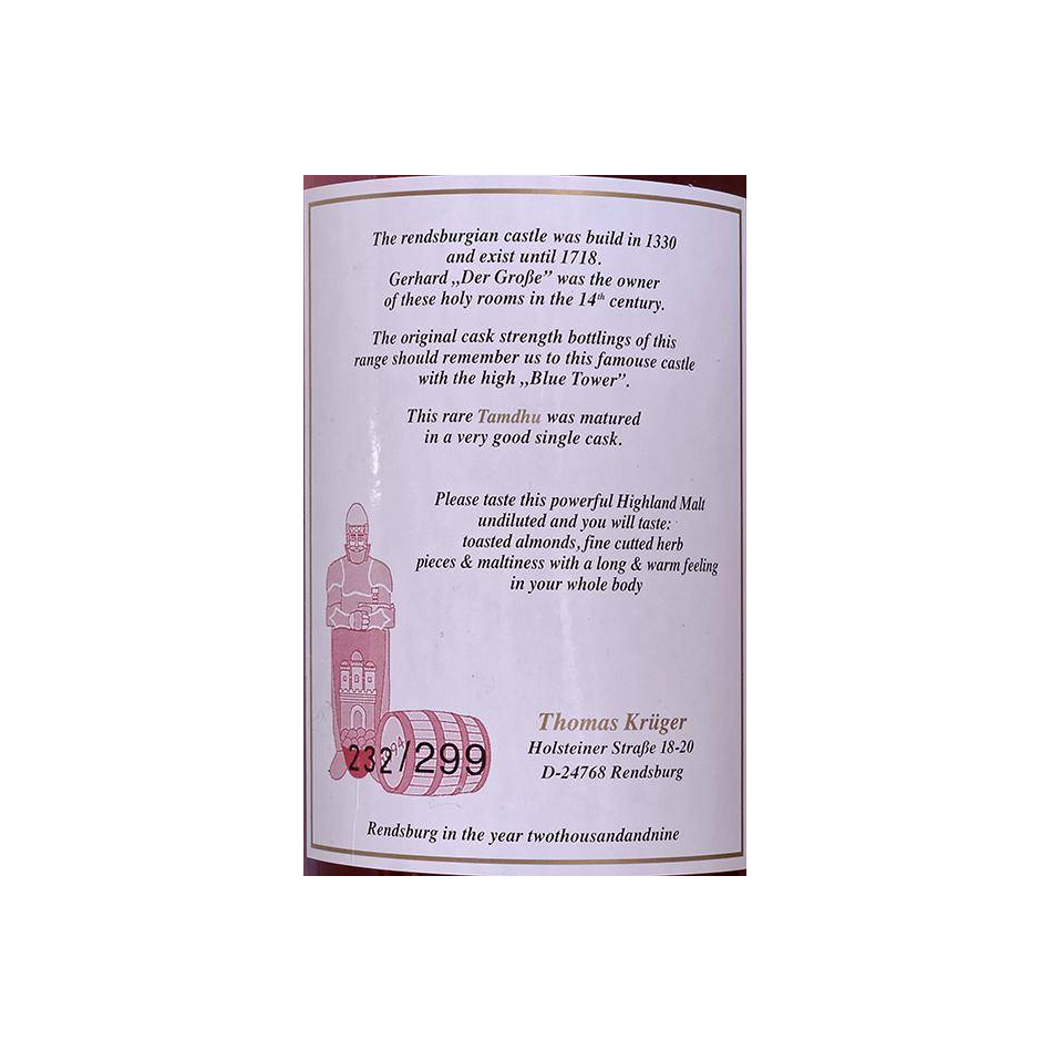 Tamdhu 1988 20 Years Single Malt Whisky 3