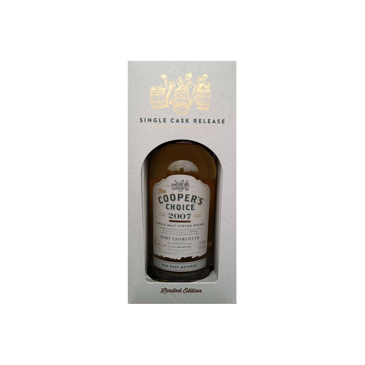 Bruichladdich The Cooper's Choice 2007 7 Years Single Malt Whisky 2