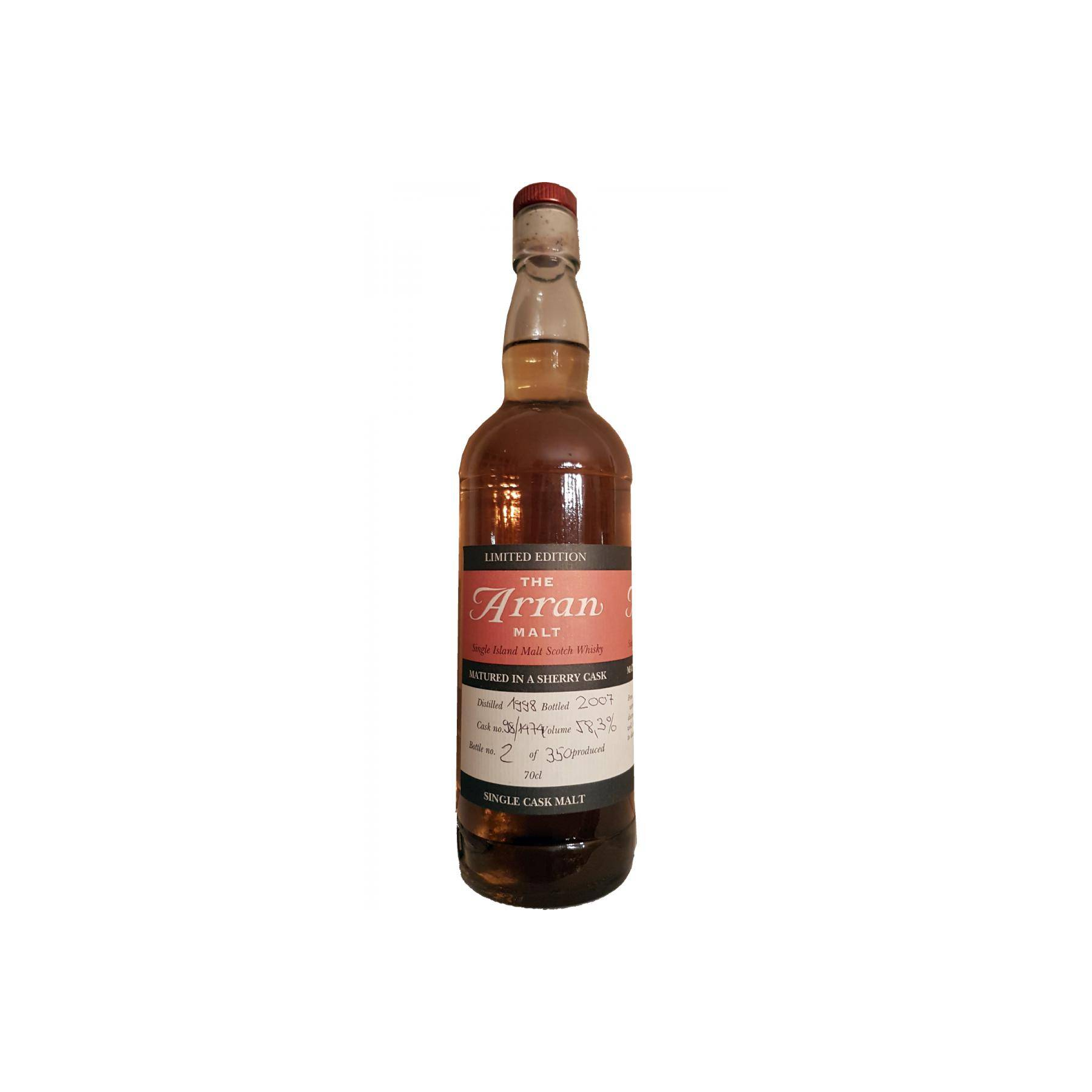 Arran Sherry Cask 1998 9 Years Single Malt Whisky