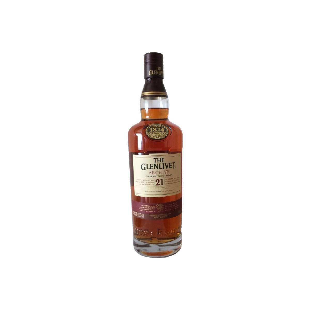 The Glenlivet 21 Years Single Malt Whisky