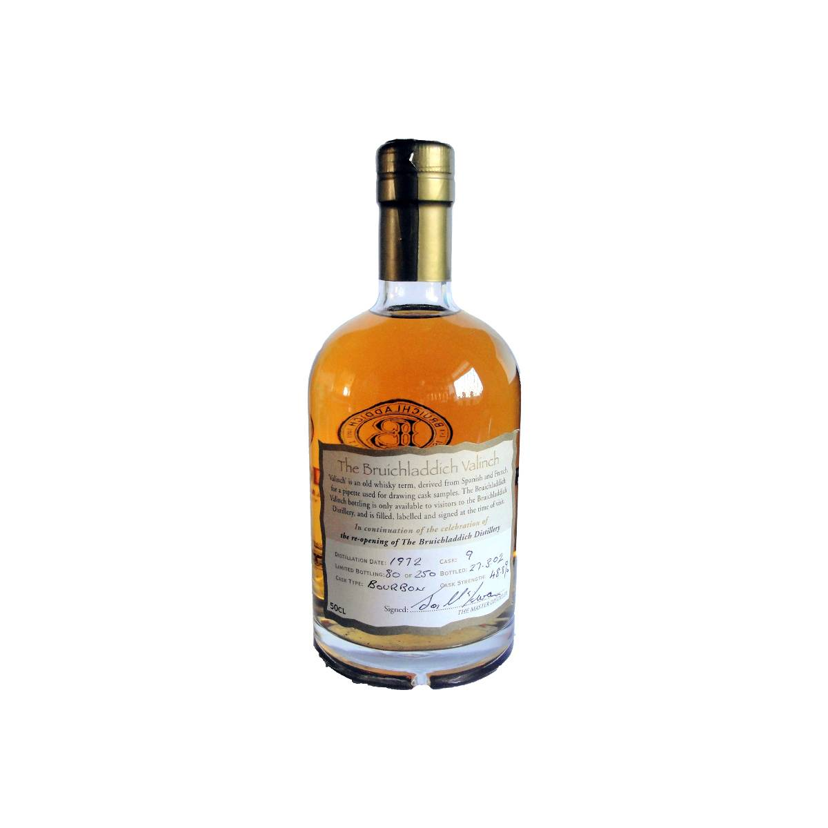 Bruichladdich 1972 29 Years Single Malt Whisky 2