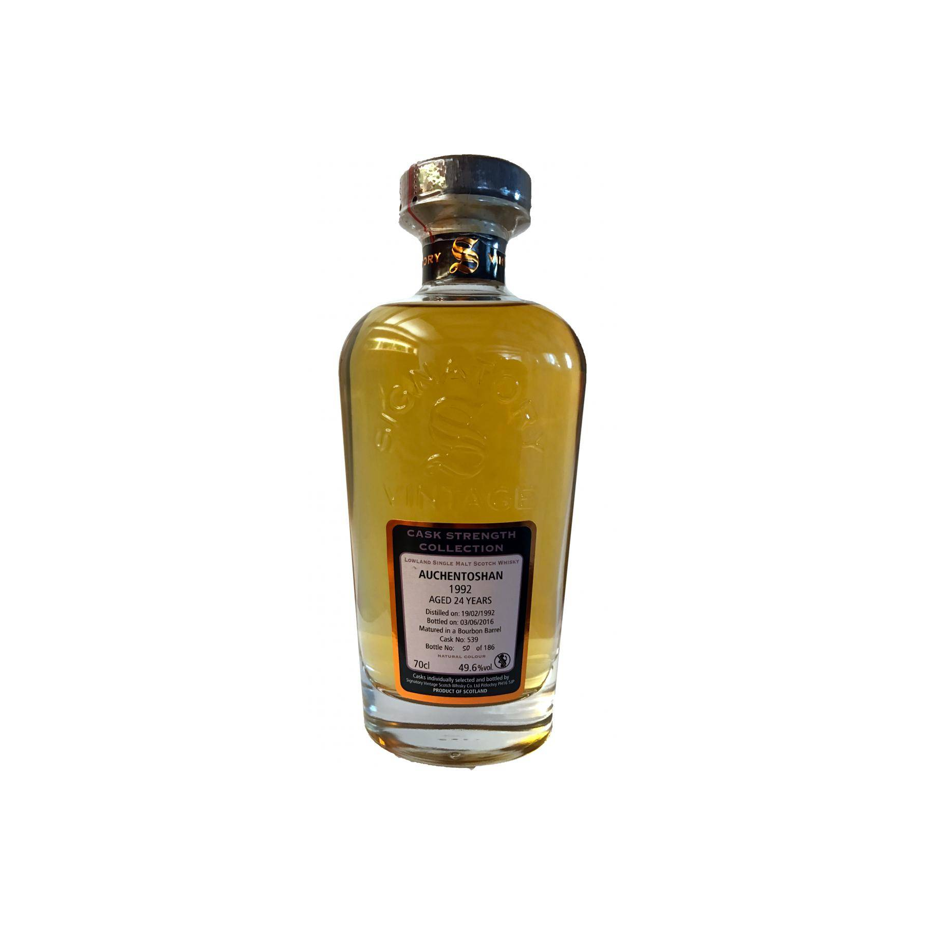 Auchentoshan Cask Strength Collection 1992 24 Years Single Malt Whisky