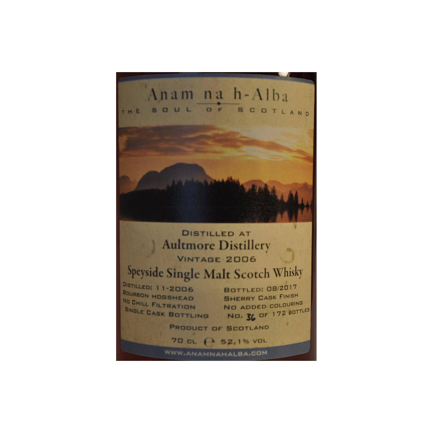 Aultmore 2006 10 Years Single Malt Whisky 2