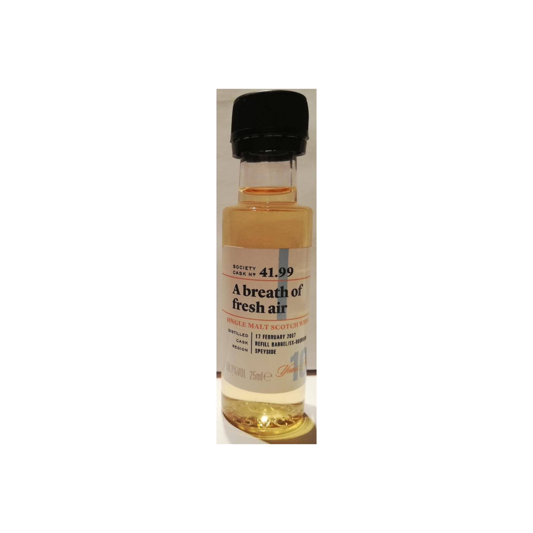 The Scotch Malt Whisky Society 2007 10 Years Single Malt Whisky 2