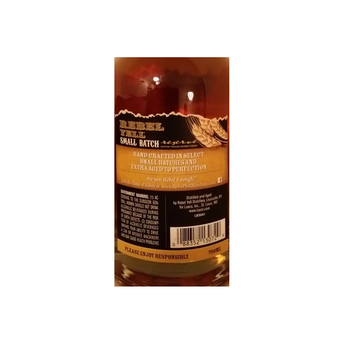 Rebel Yell Bourbon Whisky 2