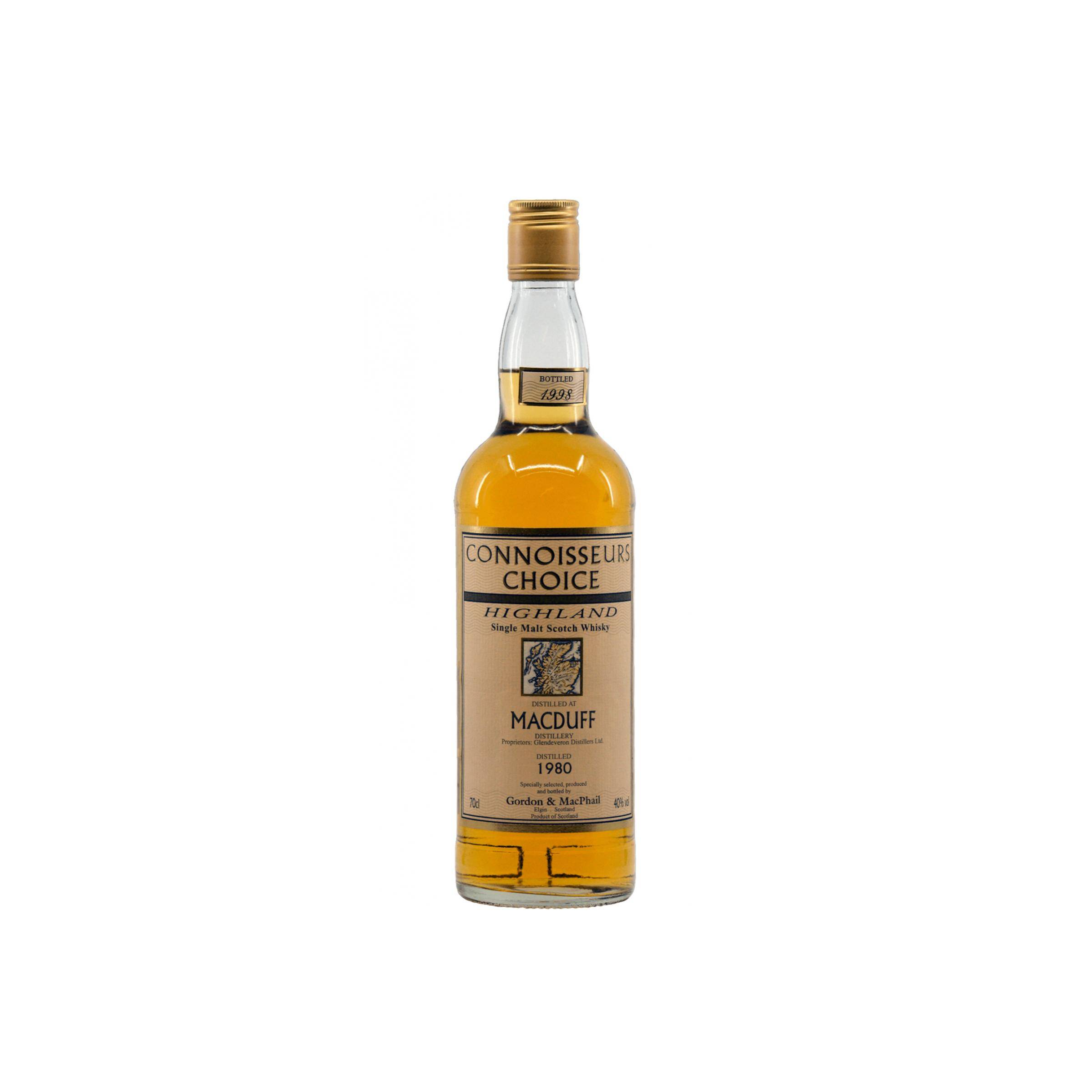Macduff Connoisseurs Choice 1980 18 Years Single Malt Whisky