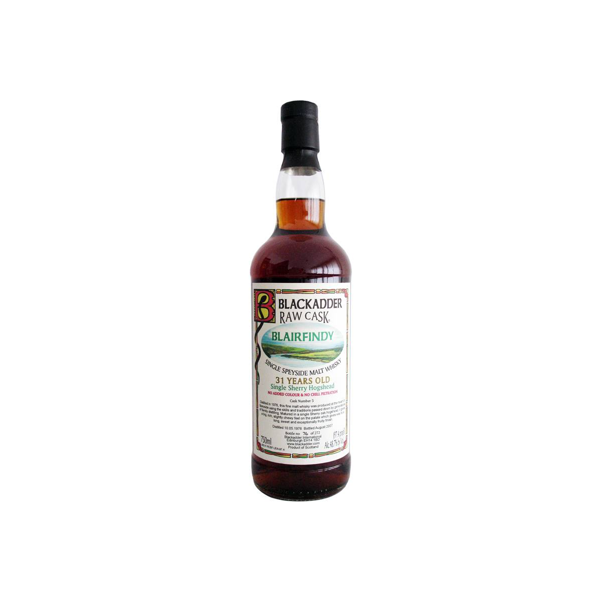Blackadder Raw Cask 1976 31 Years Single Malt Whisky