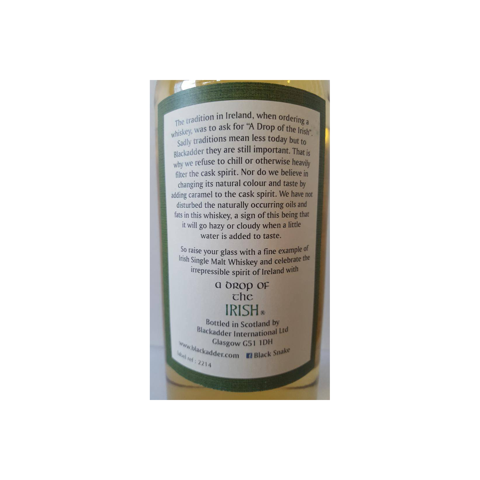 Blackadder Single Malt Whisky 2