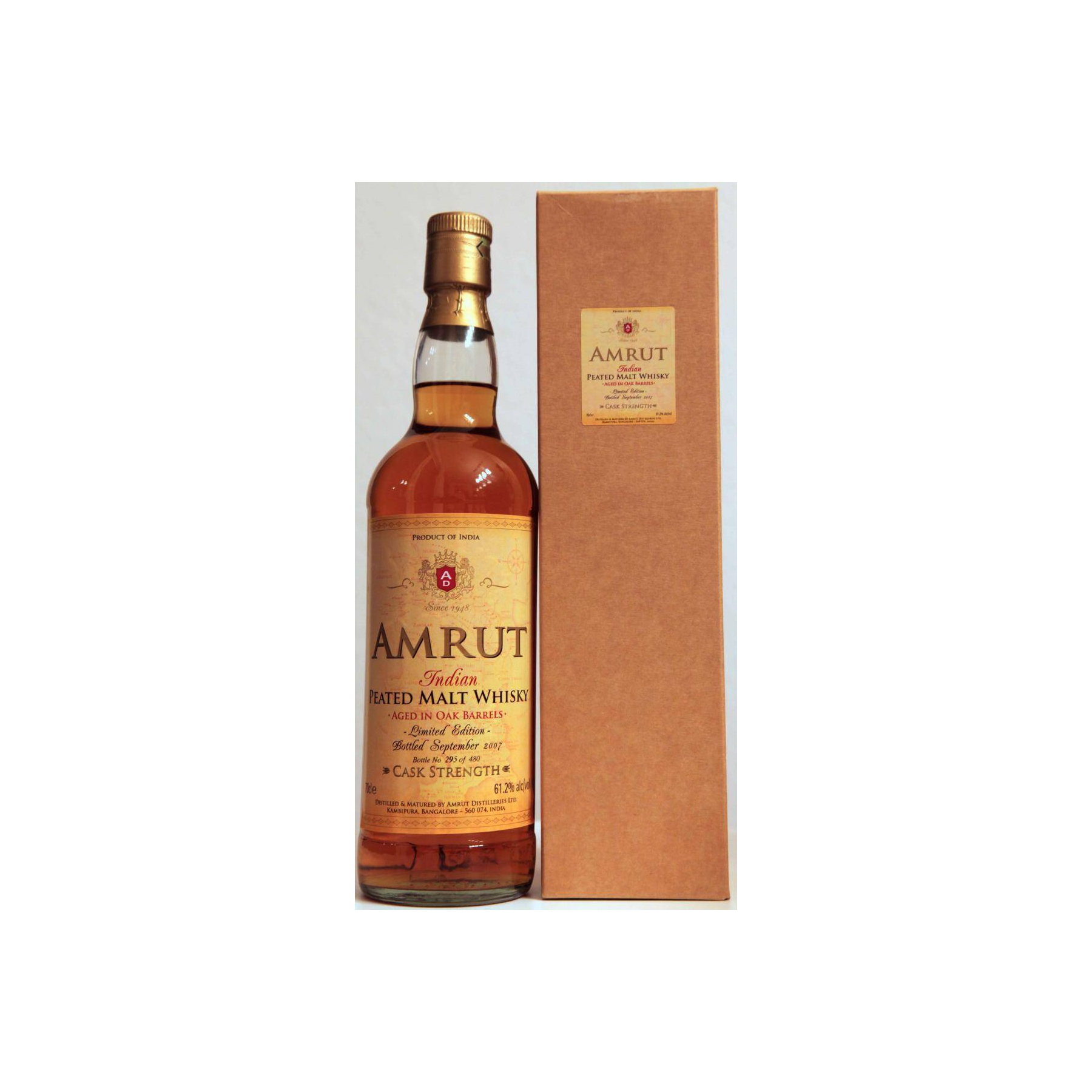 Amrut Cask Strength Collection Single Malt Whisky 2