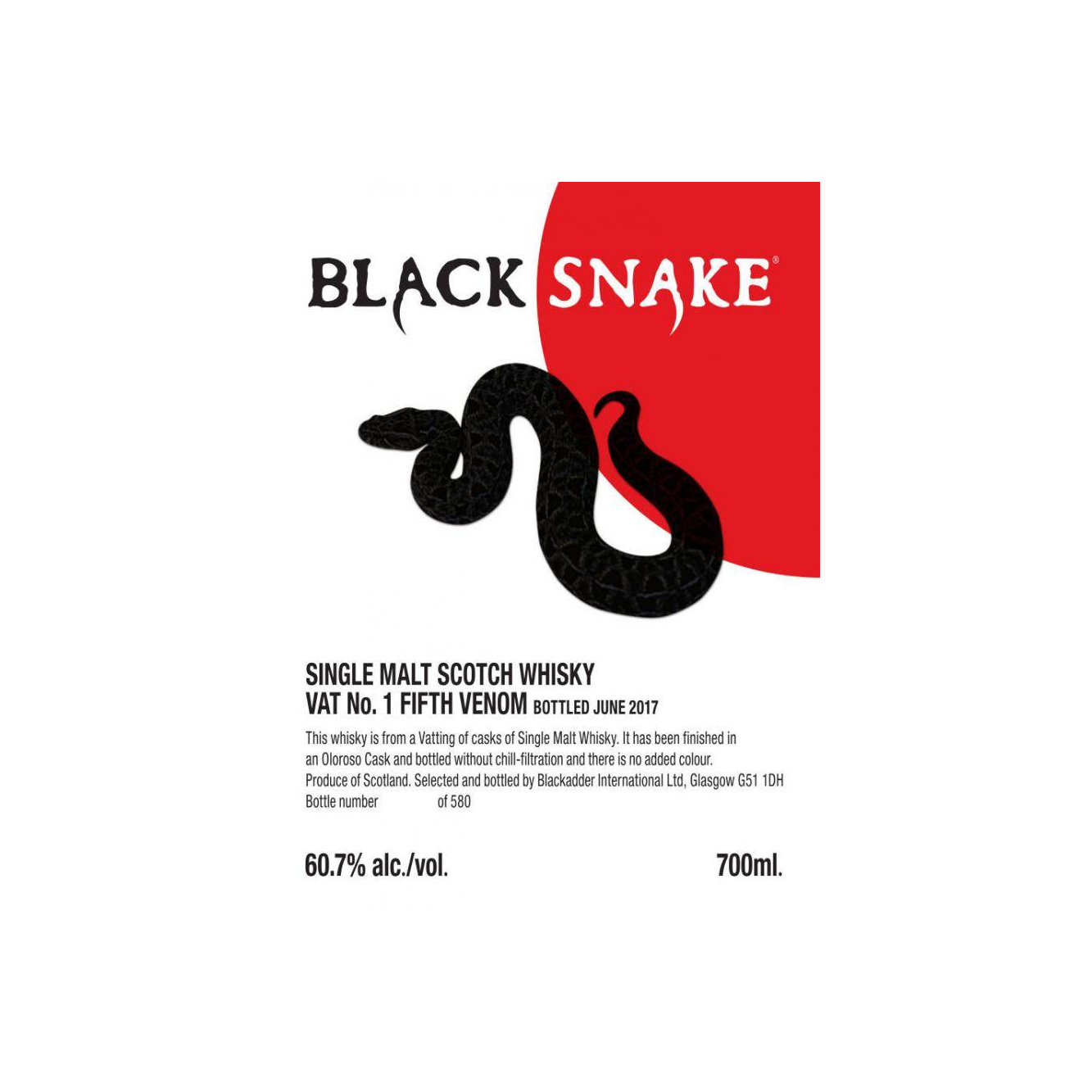 Blackadder Single Malt Whisky 3