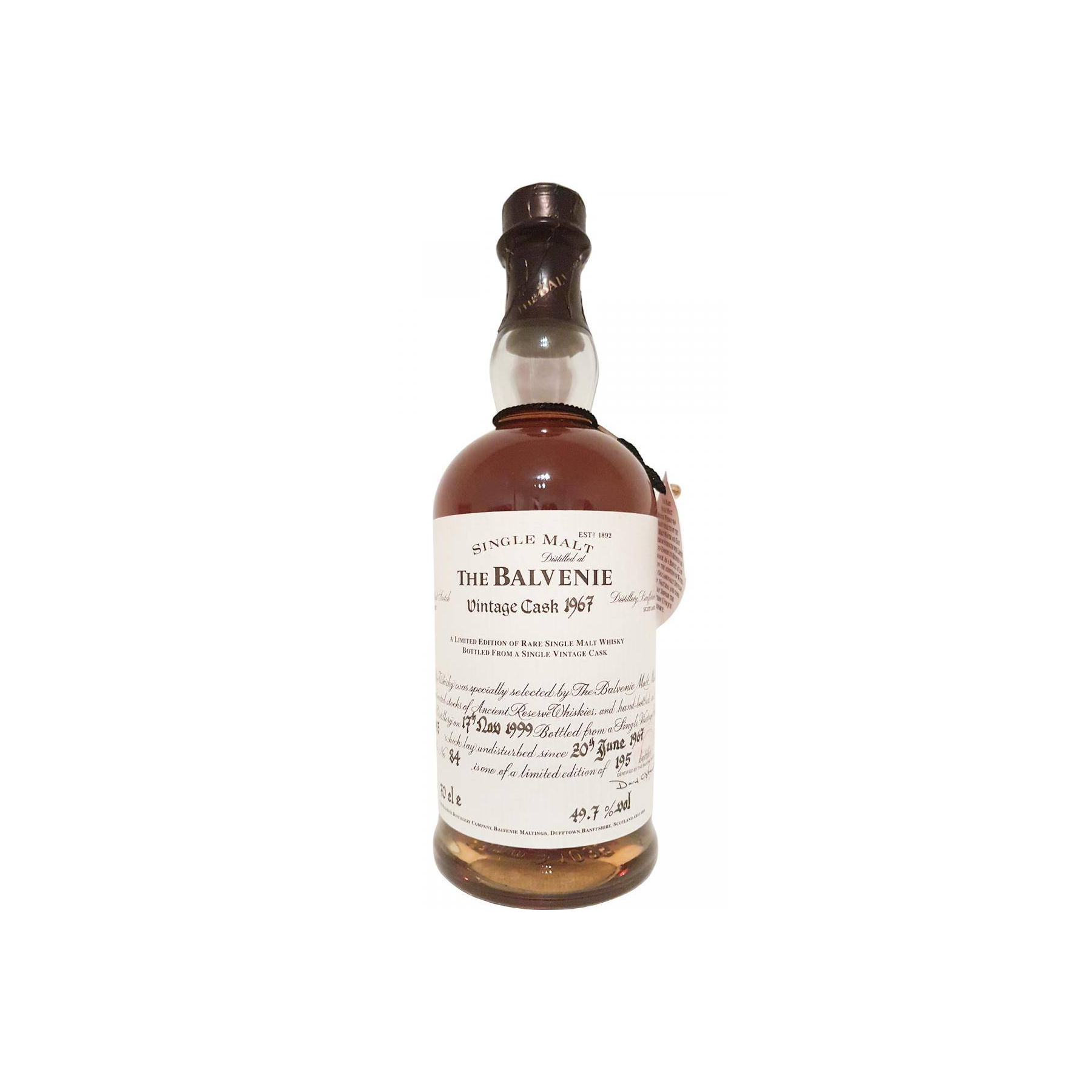The Balvenie 1967 32 Years Single Malt Whisky