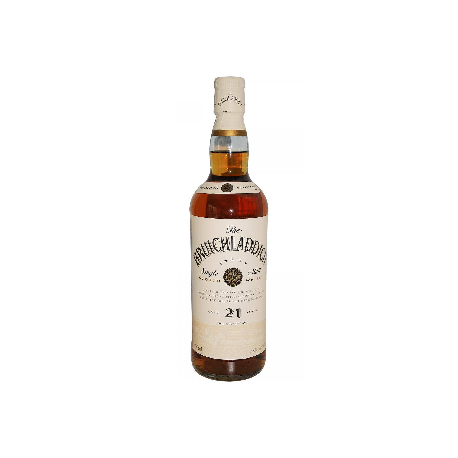 Bruichladdich 21 Years Single Malt Whisky