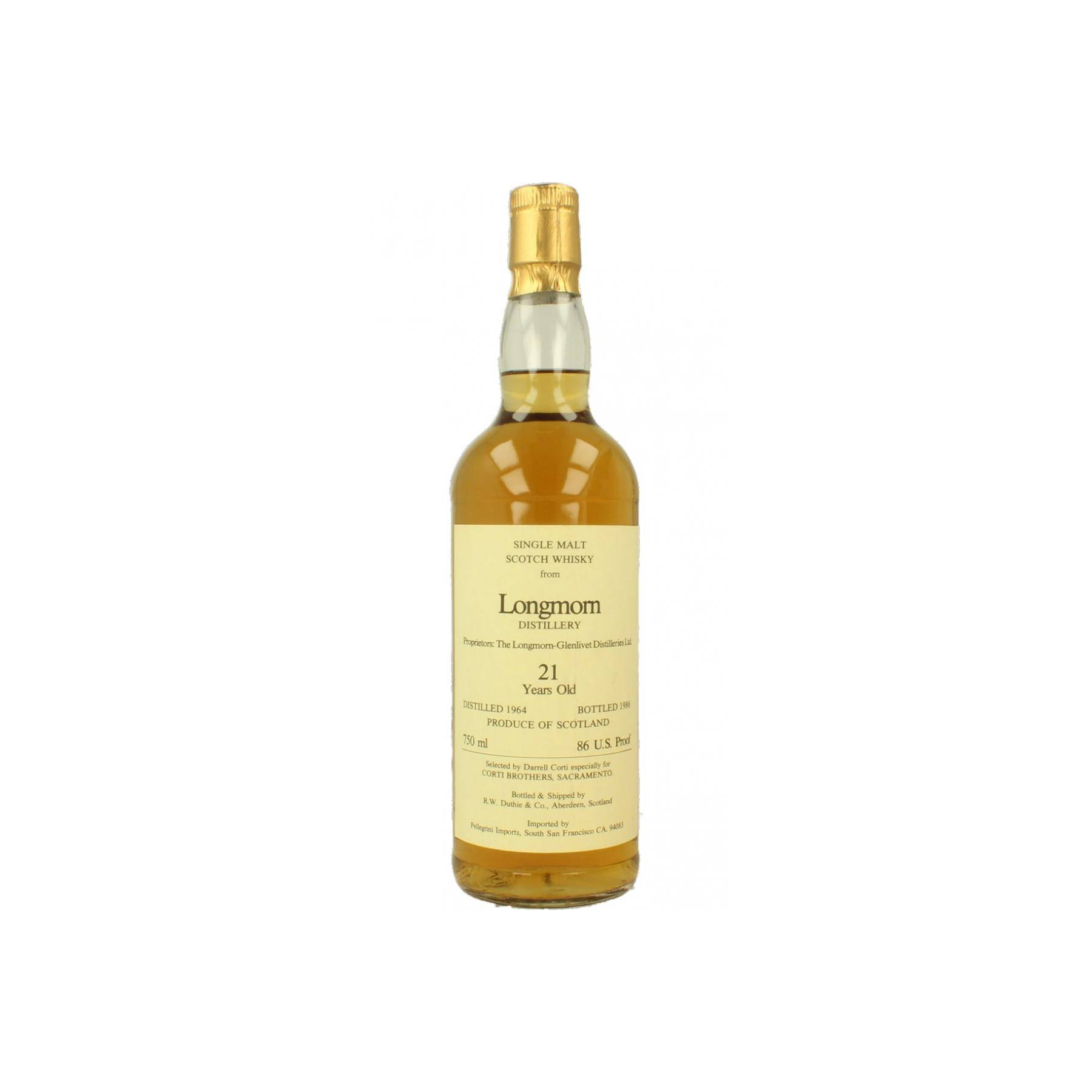 Longmorn 1964 21 Years Single Malt Whisky