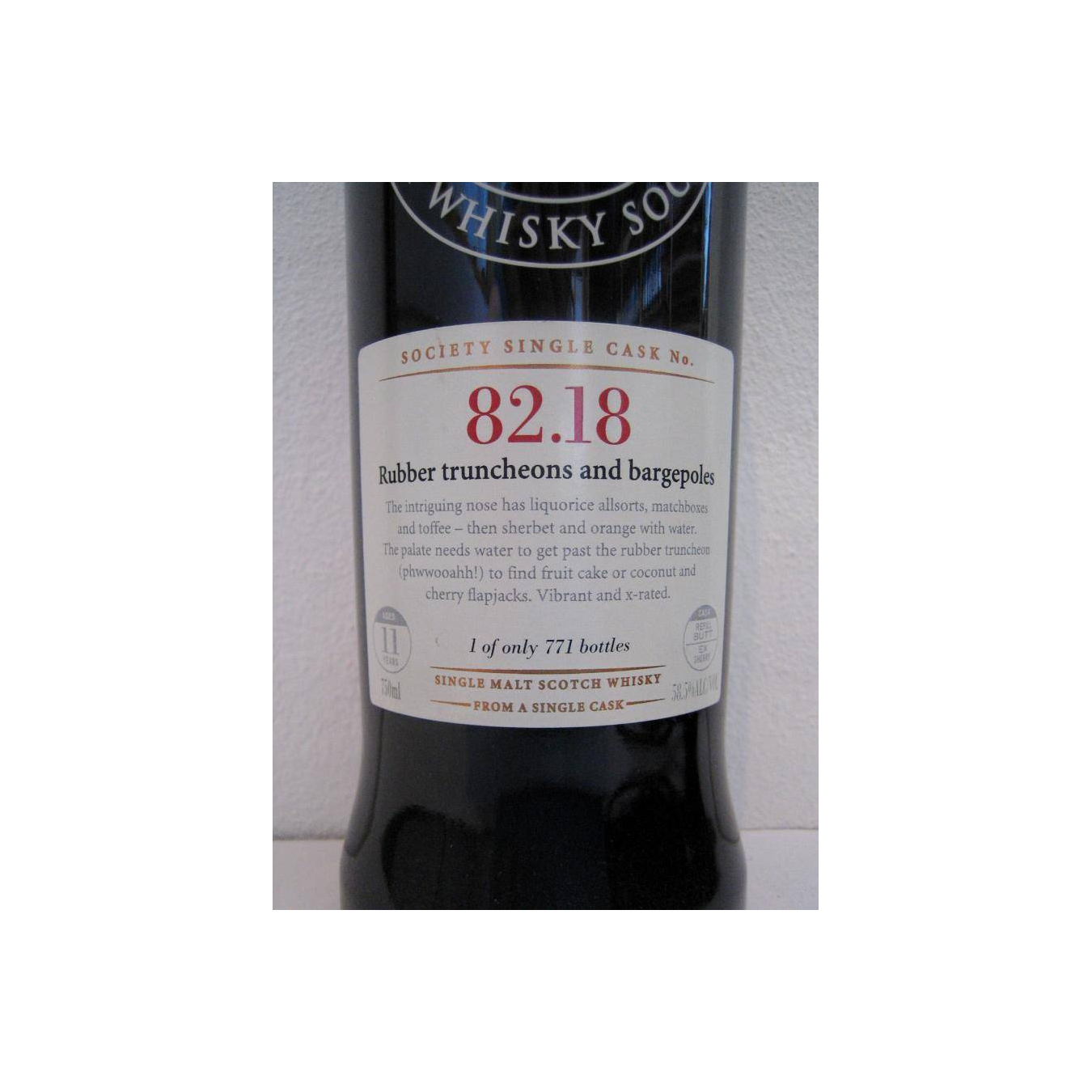 The Scotch Malt Whisky Society 1998 11 Years Single Malt Whisky 2