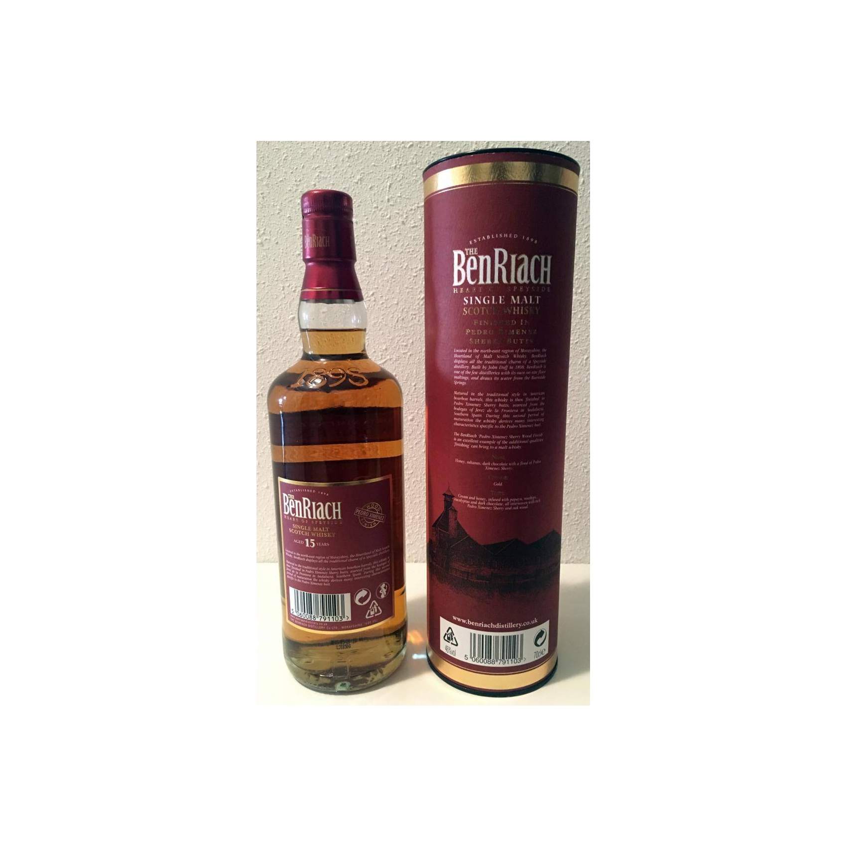BenRiach 15 Years Single Malt Whisky 2