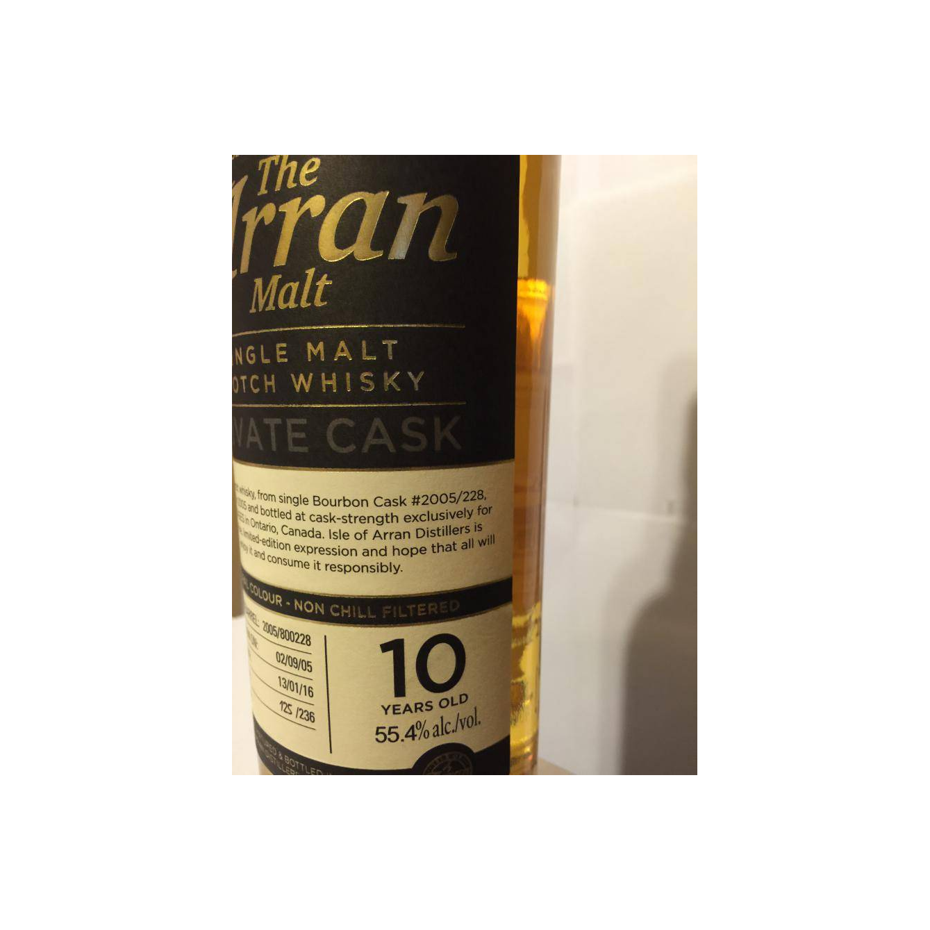 Arran Private Cask 2005 10 Years Single Malt Whisky 3