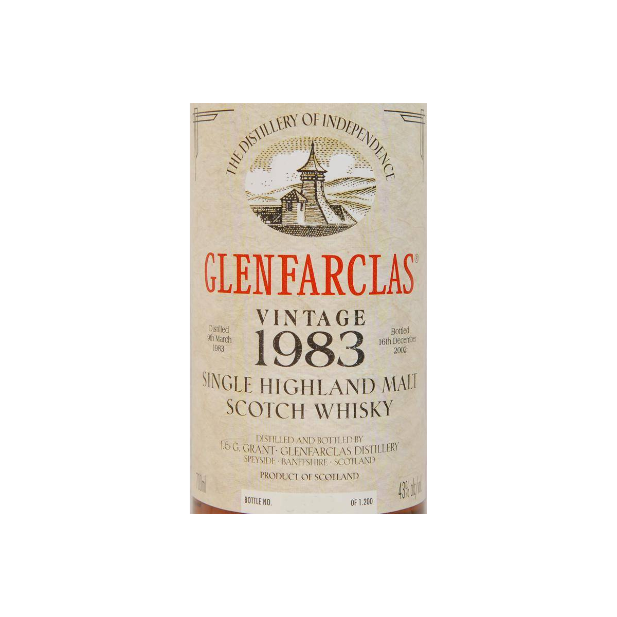 Glenfarclas 1983 19 Years Single Malt Whisky 2
