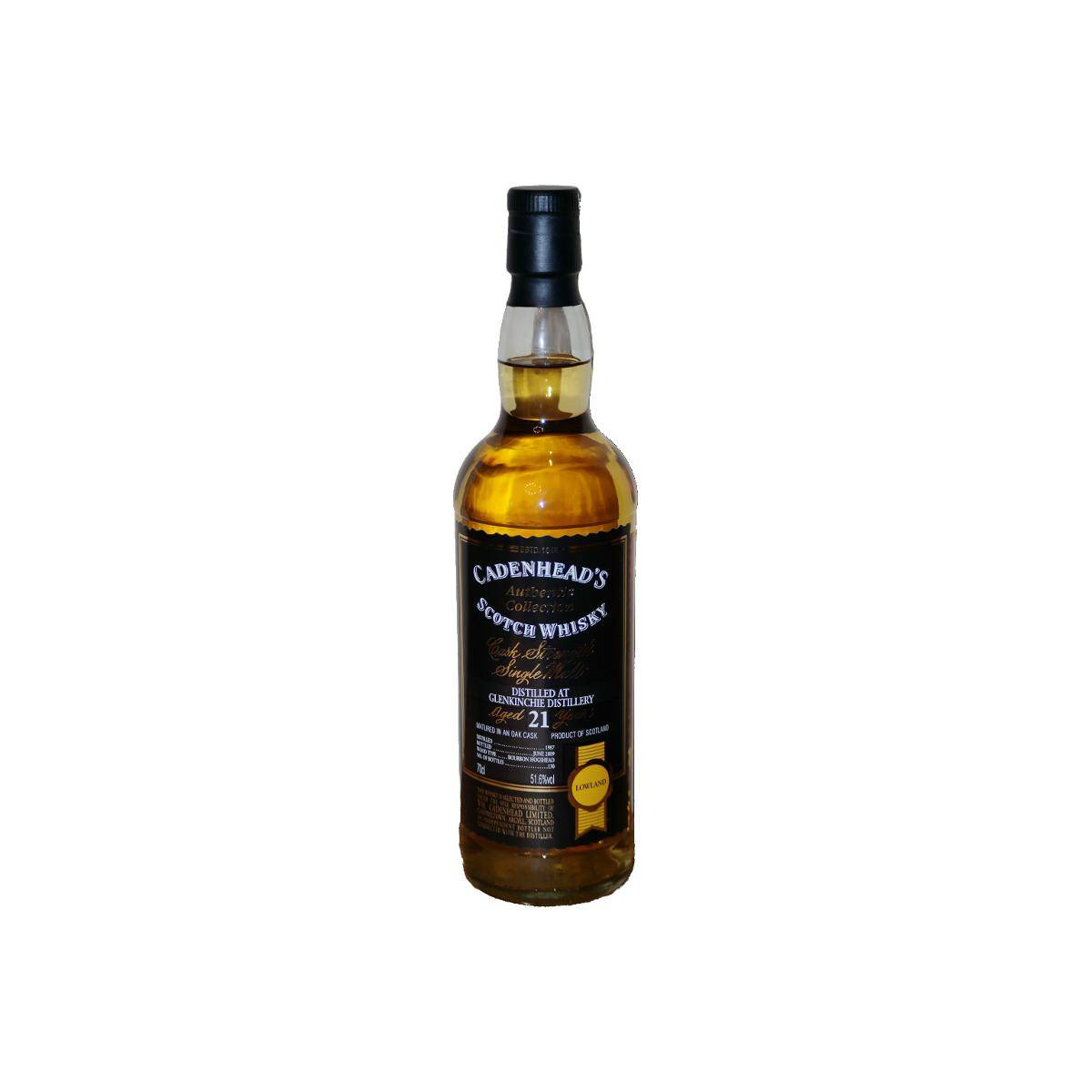 Glenkinchie Authentic Collection 1987 21 Years Single Malt Whisky