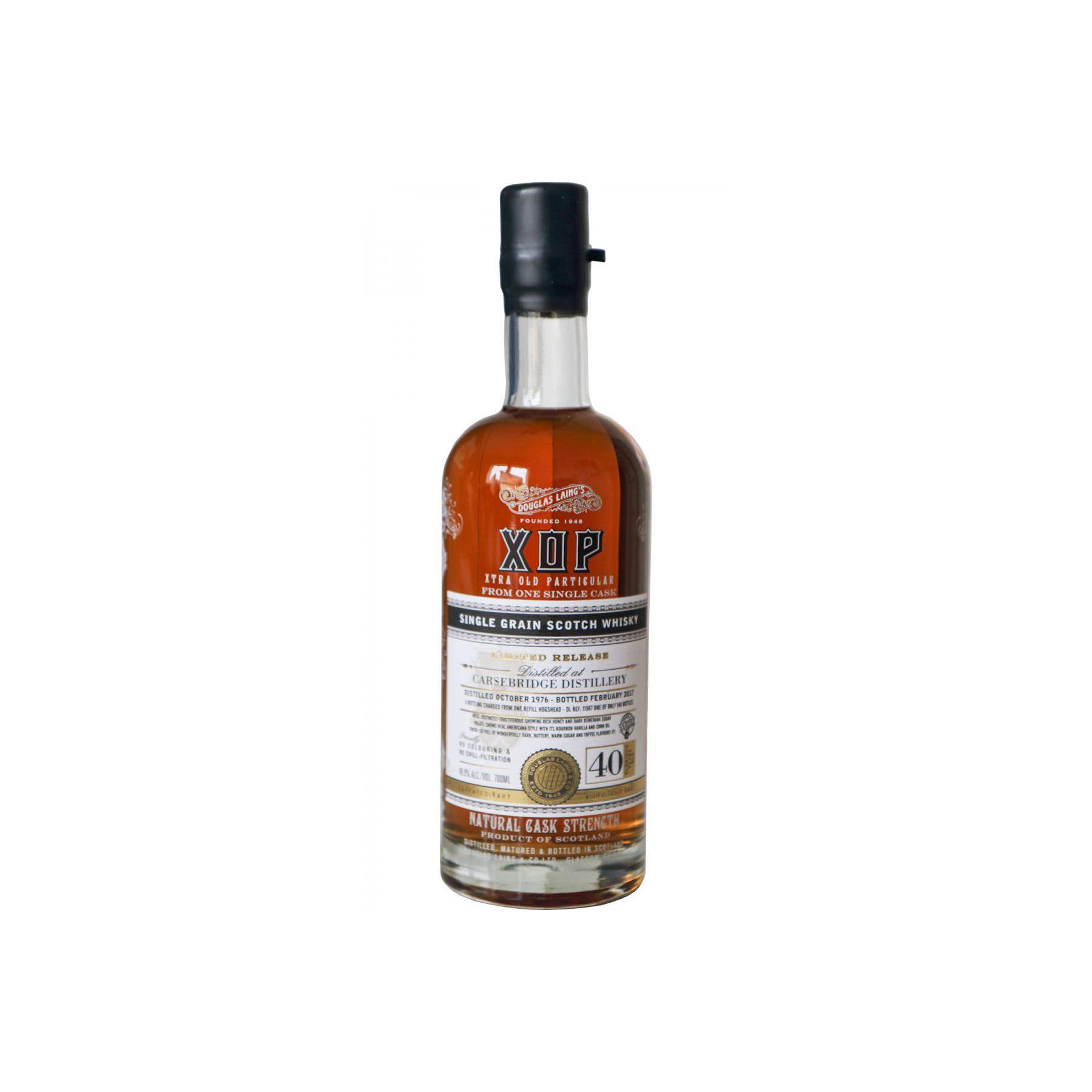 Carsebridge 1976 40 Years Single Grain Whisky