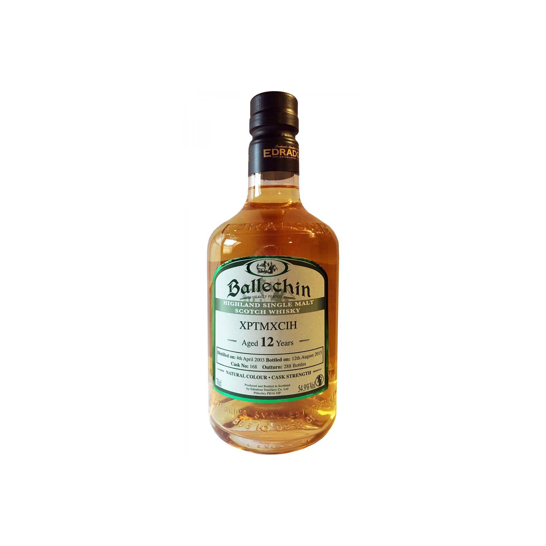 Ballechin 2003 12 Years Single Malt Whisky
