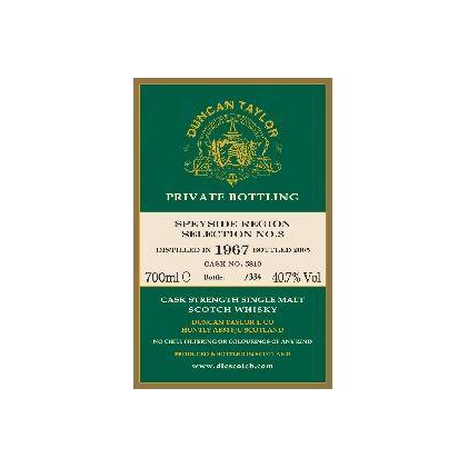 Speyside Region Selection 1967 DT 2