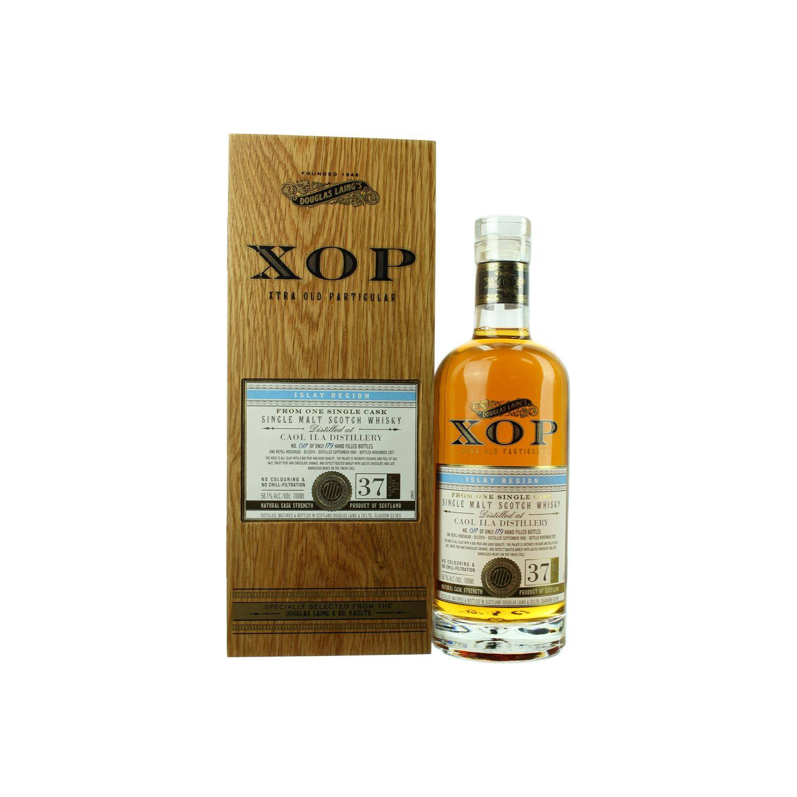 Caol Ila 1980 37 Years Single Malt Whisky