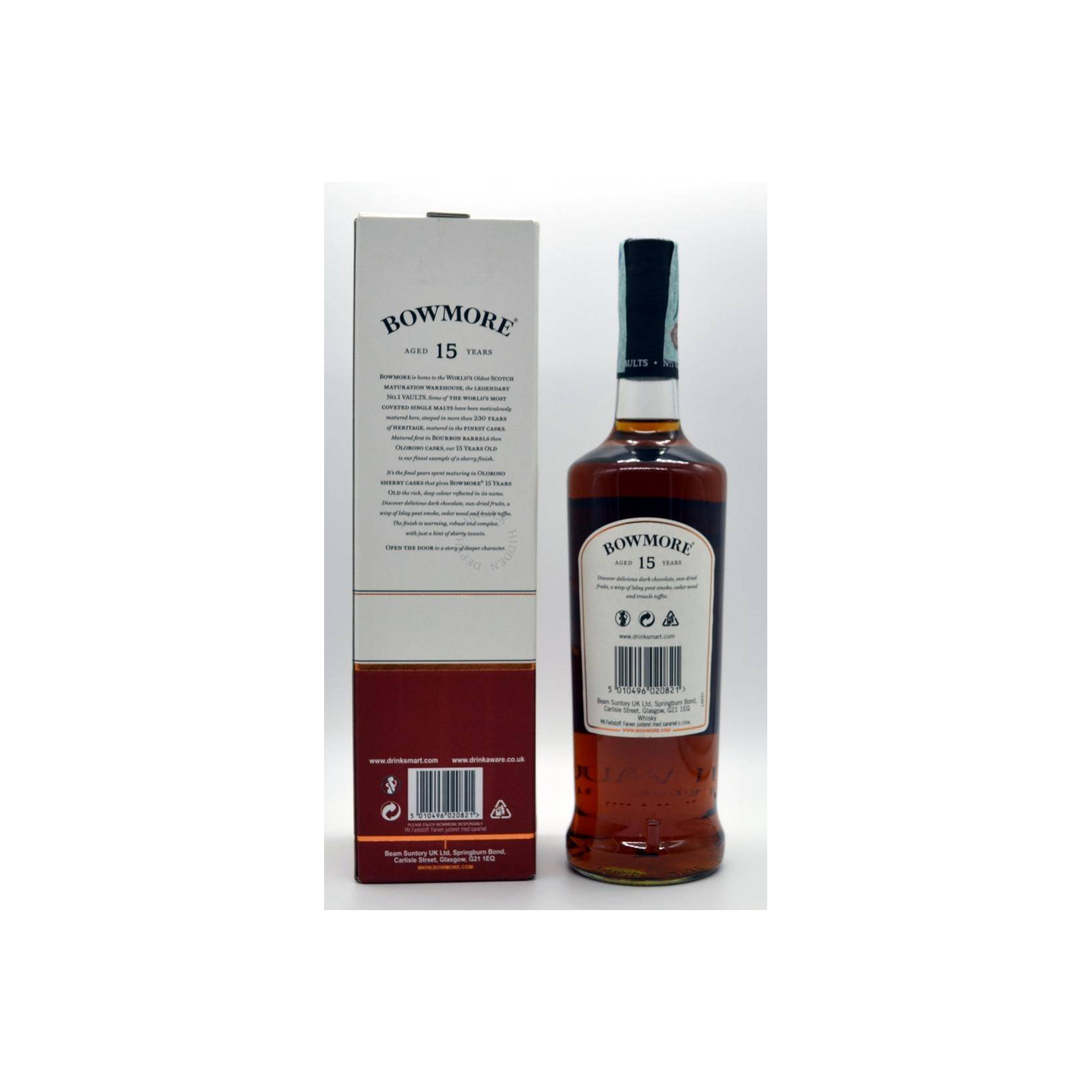 Bowmore 15 Years Single Malt Whisky 3