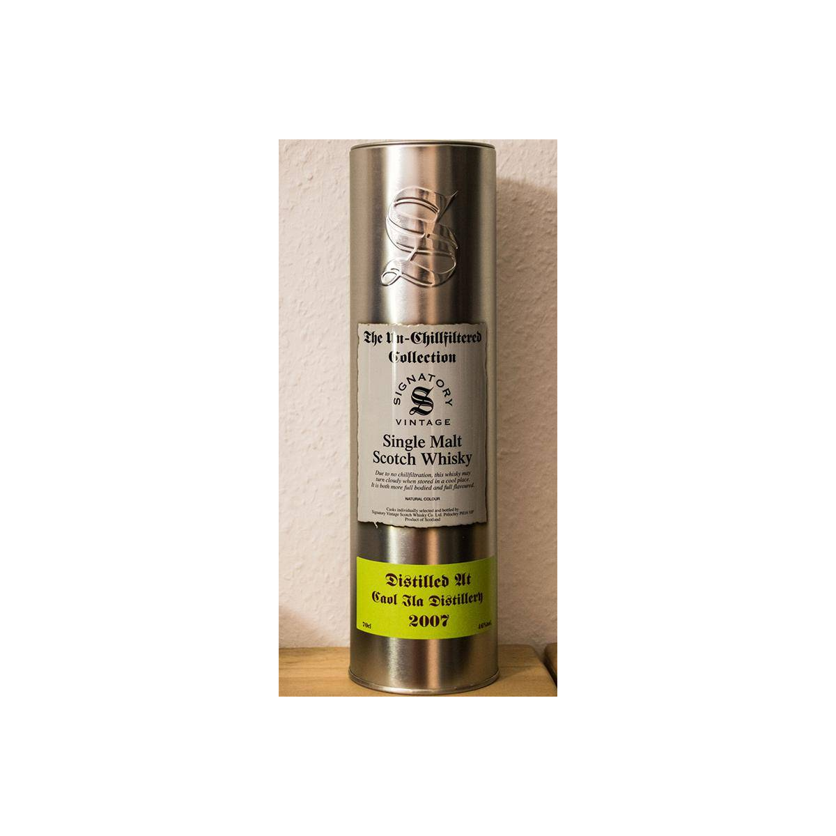 Caol Ila The Un-Chillfiltered Collection 2007 8 Years Single Malt Whisky 2