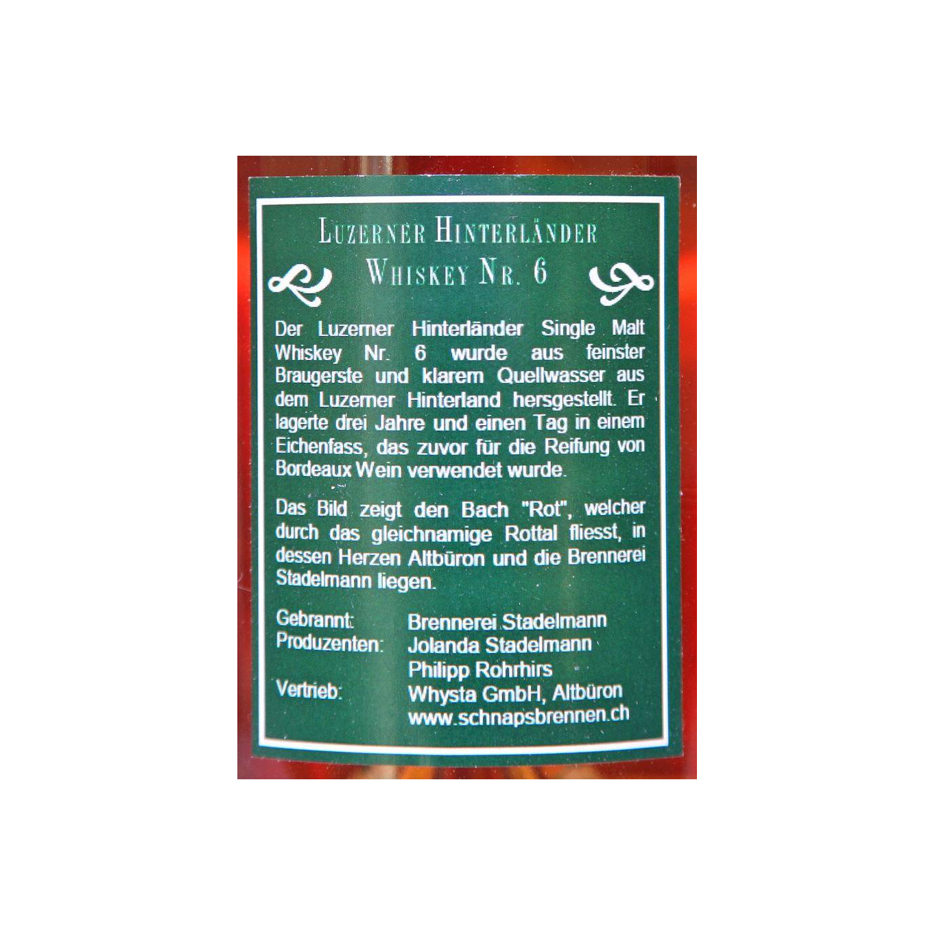 Luzerner Hinterländer Whiskey Nr. 6 3