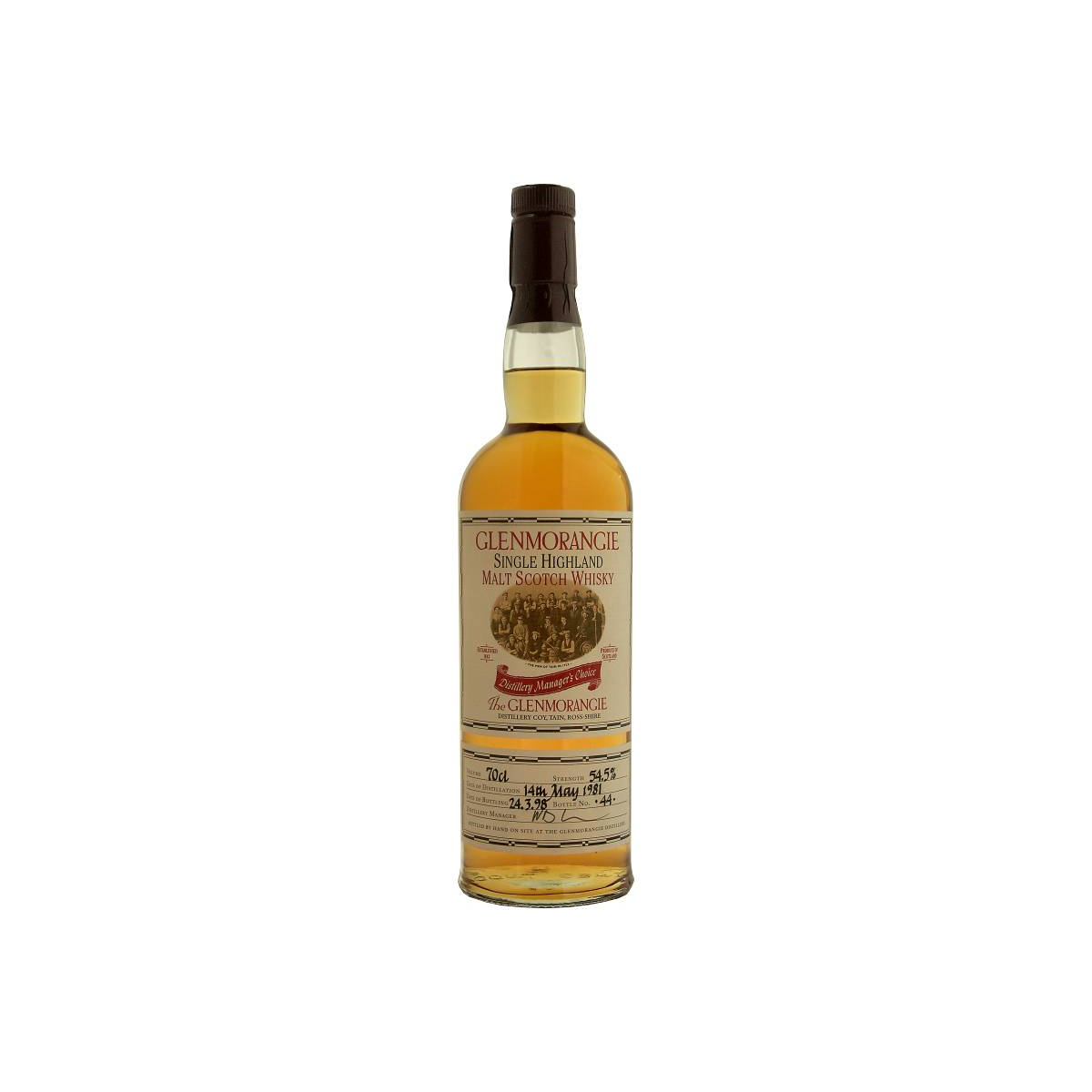 Glenmorangie 1981 16 Years Single Malt Whisky
