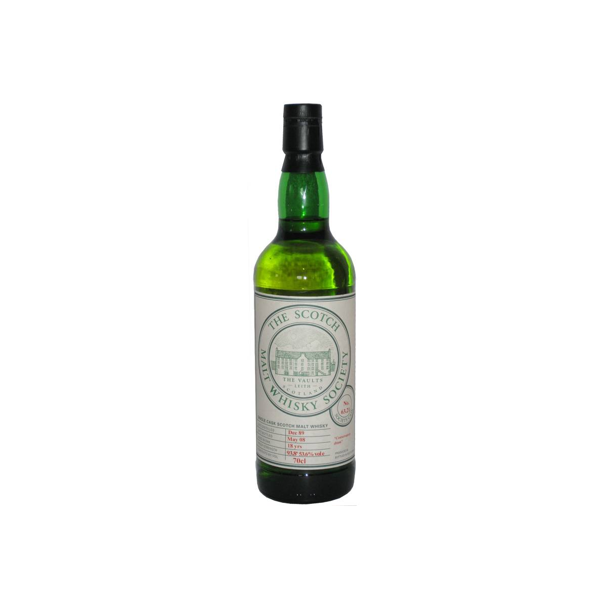The Scotch Malt Whisky Society 1989 18 Years Single Malt Whisky