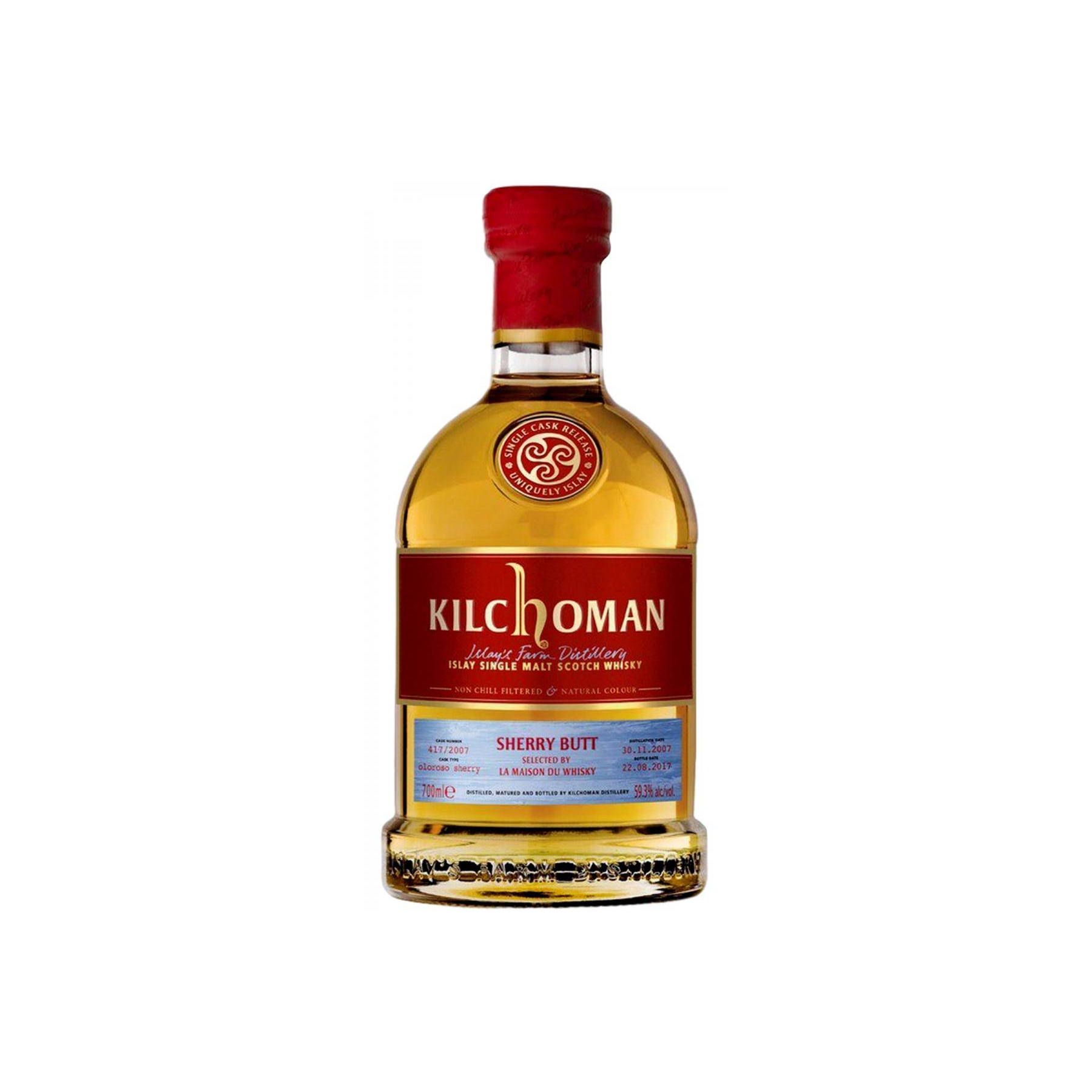 Kilchoman 2007 9 Years Single Malt Whisky