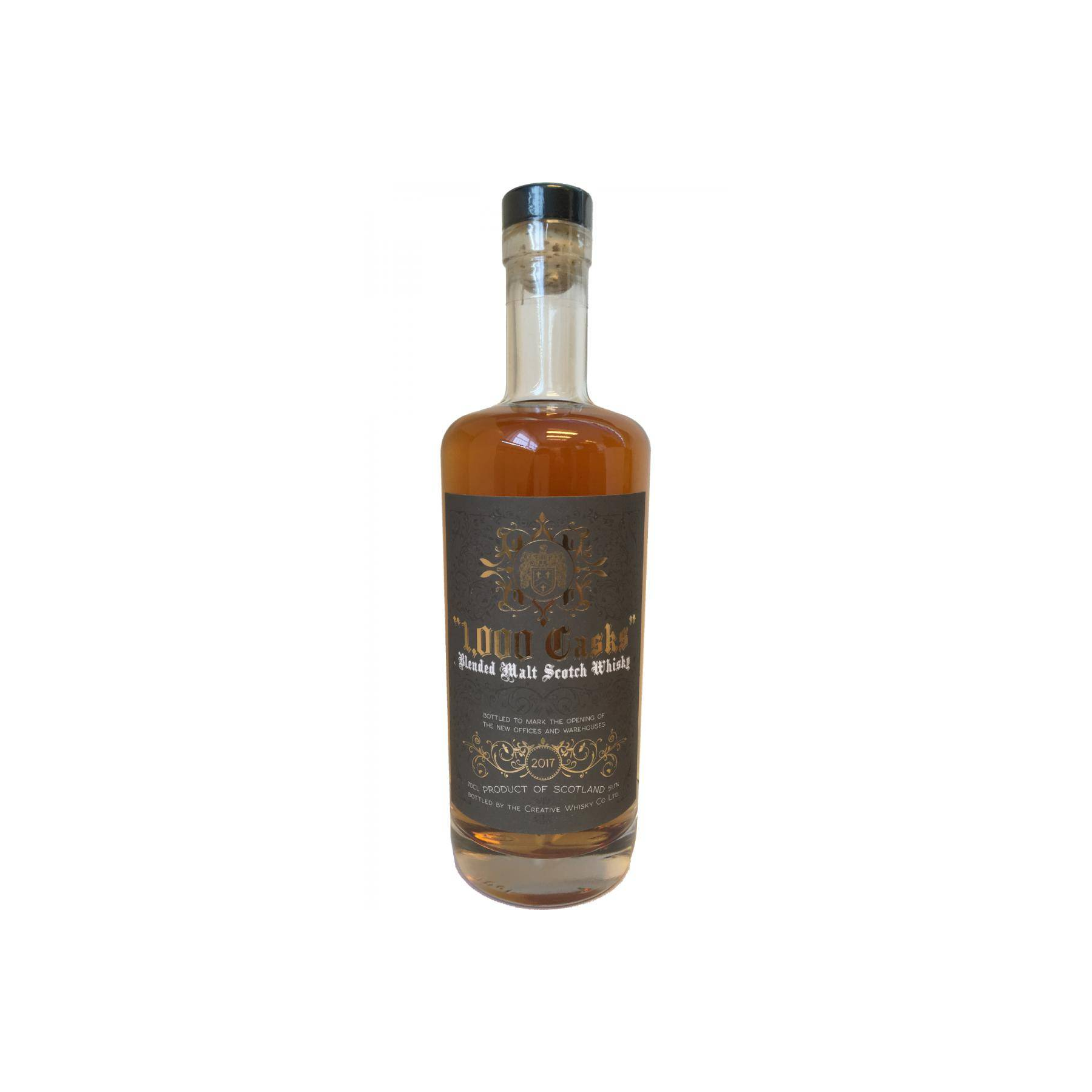 Blended Malt Scotch Whisky 1,000 Casks CWC
