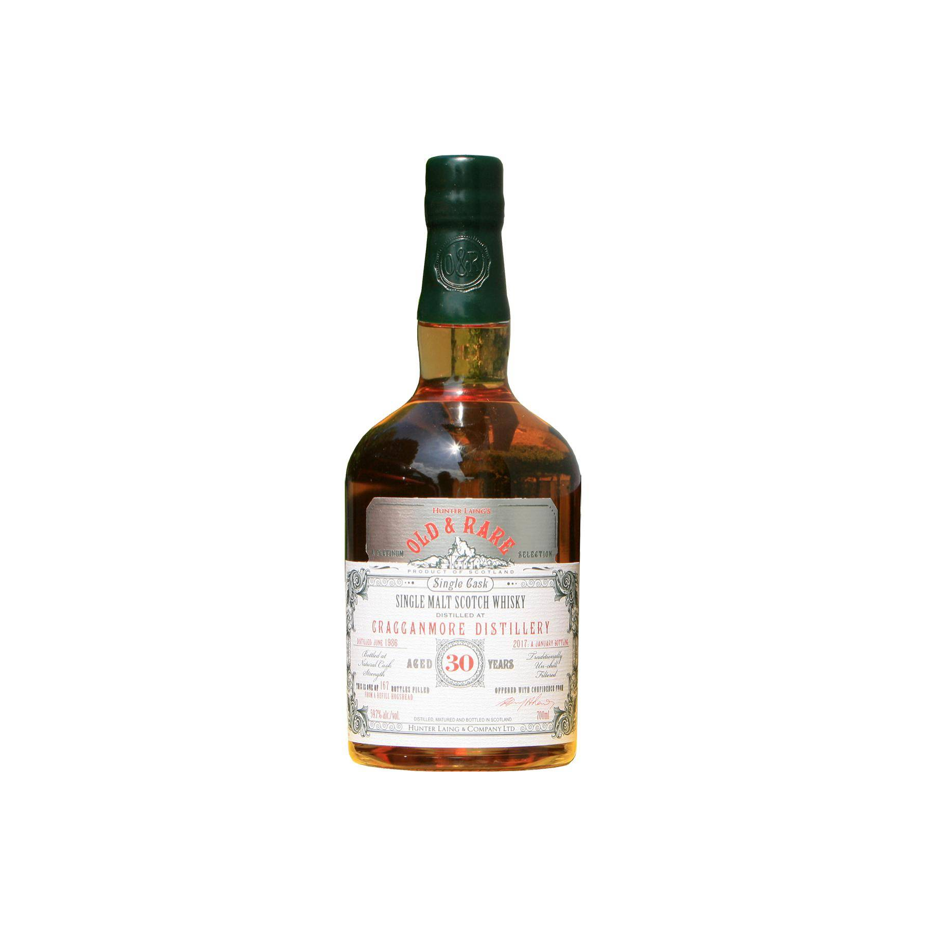 Cragganmore 1986 30 Years Single Malt Whisky