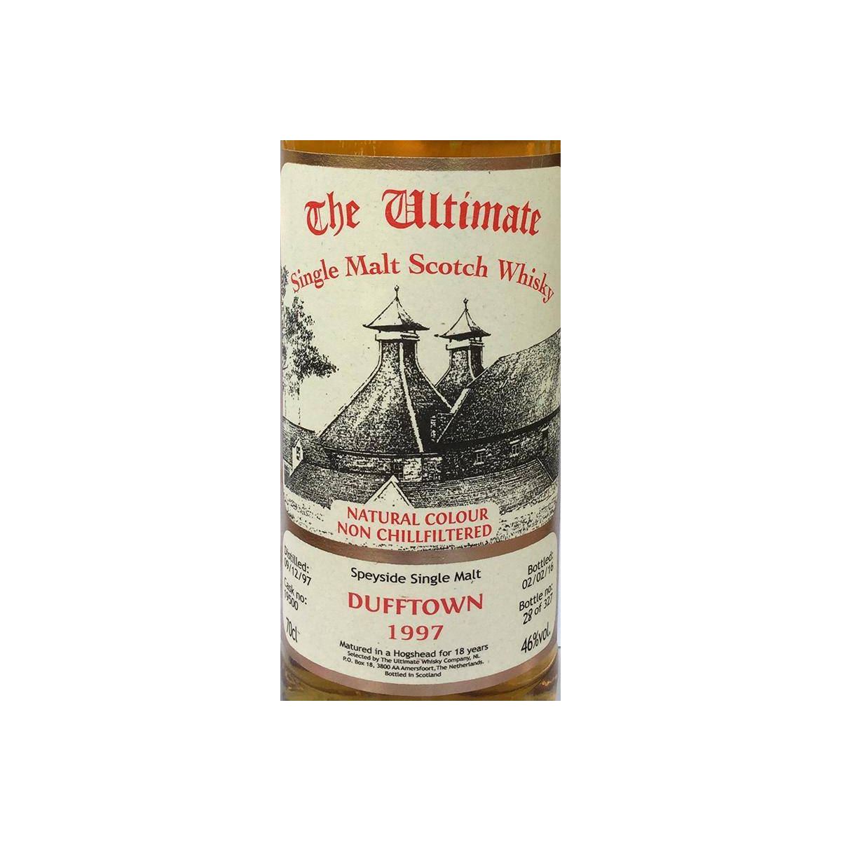 Dufftown The Ultimate 1997 18 Years Single Malt Whisky