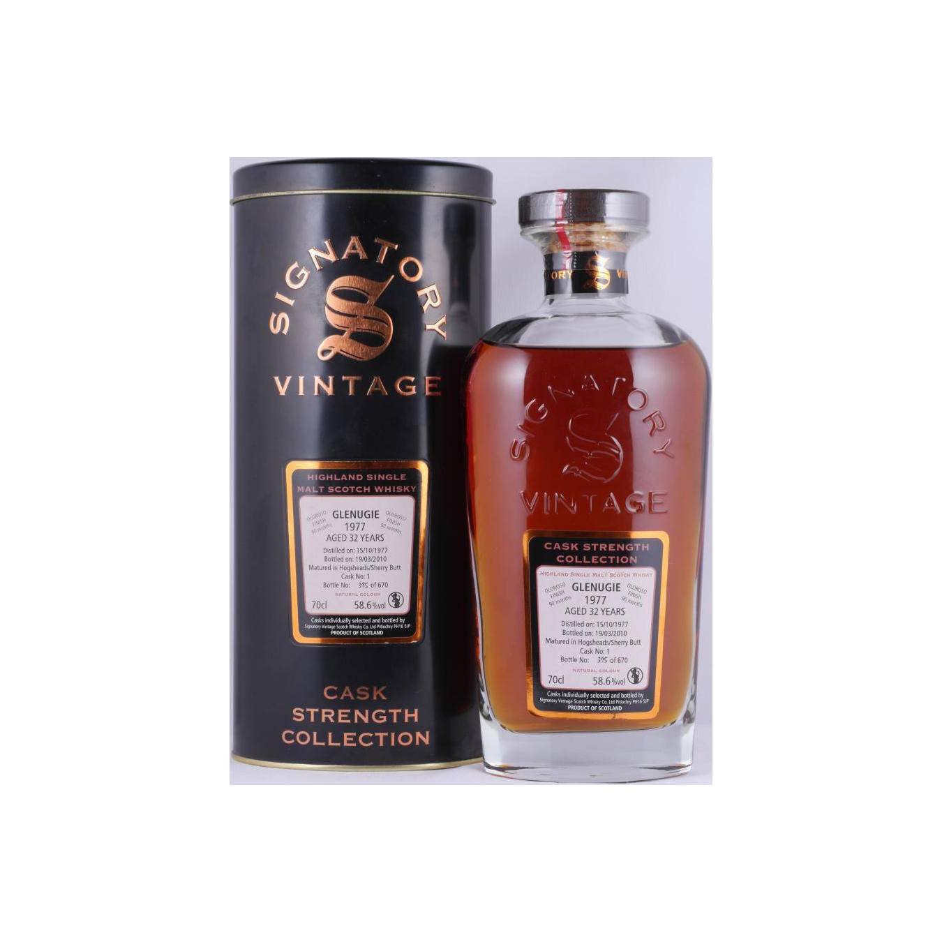 Glenugie Cask Strength Collection 1977 32 Years Single Malt Whisky 2